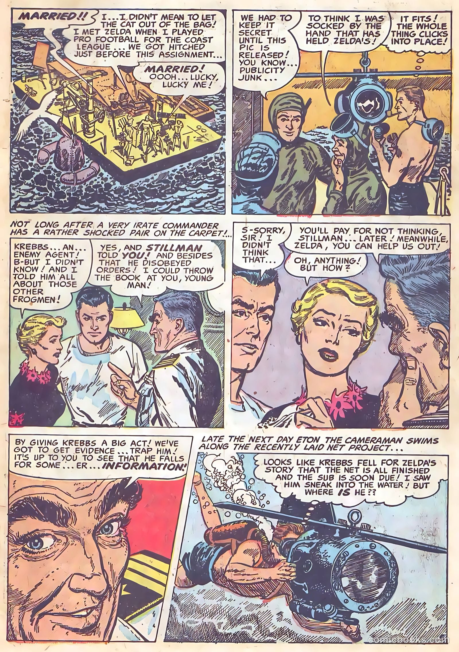Frogman Comics #10 (1953) — page 27 of 36