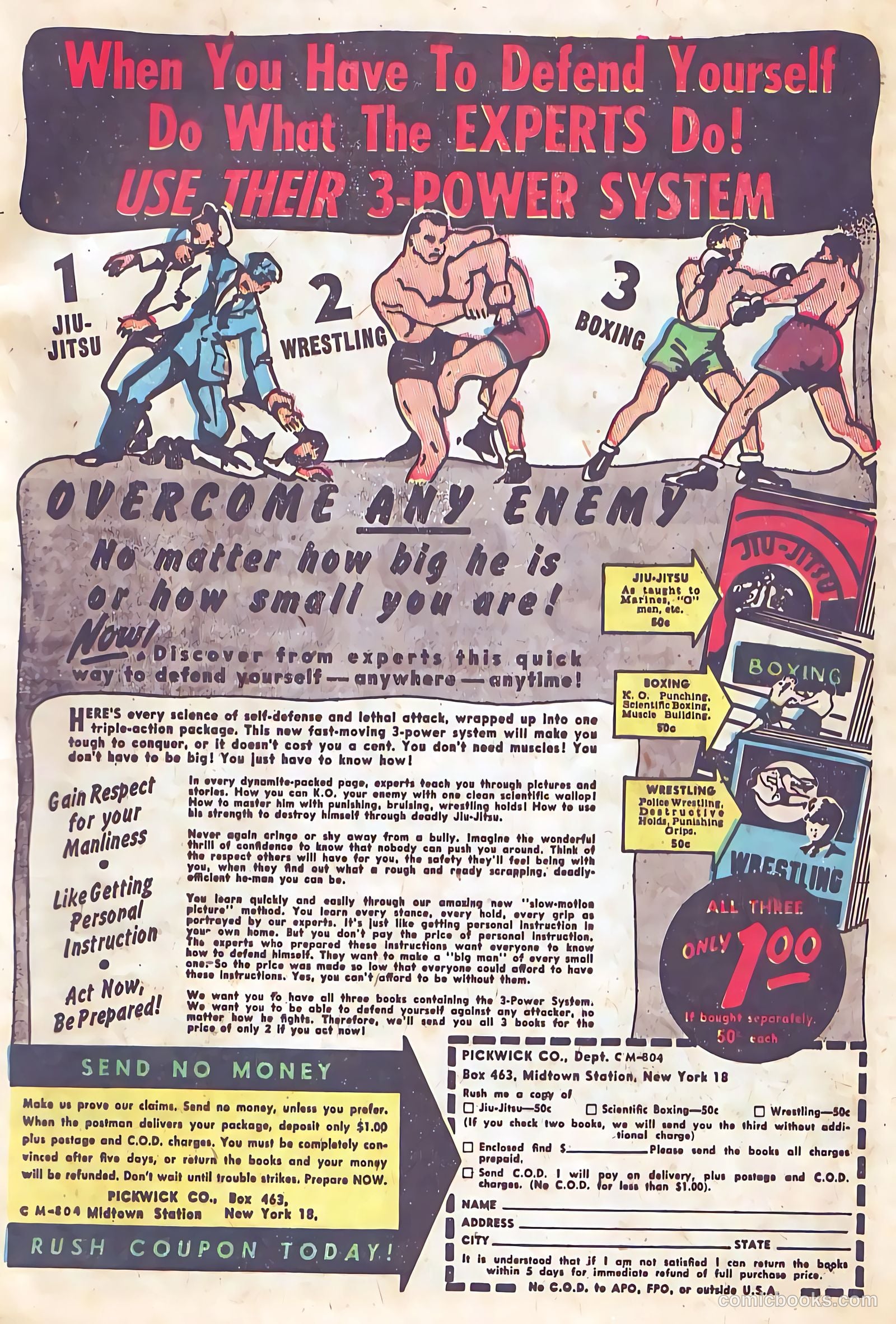 Frogman Comics #10 (1953) — page 33 of 36
