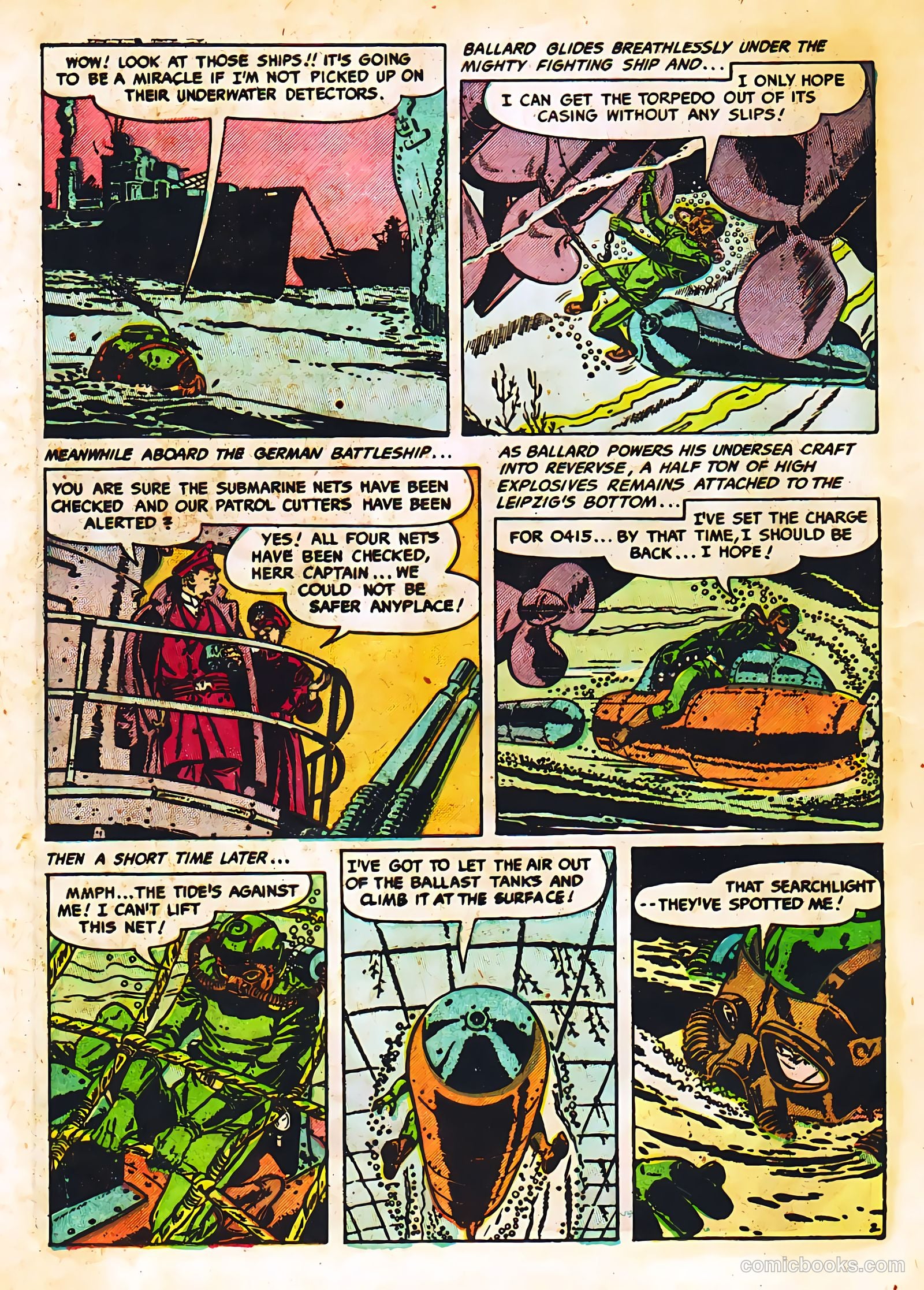 Frogman Comics #2 (1952) — page 10 of 36