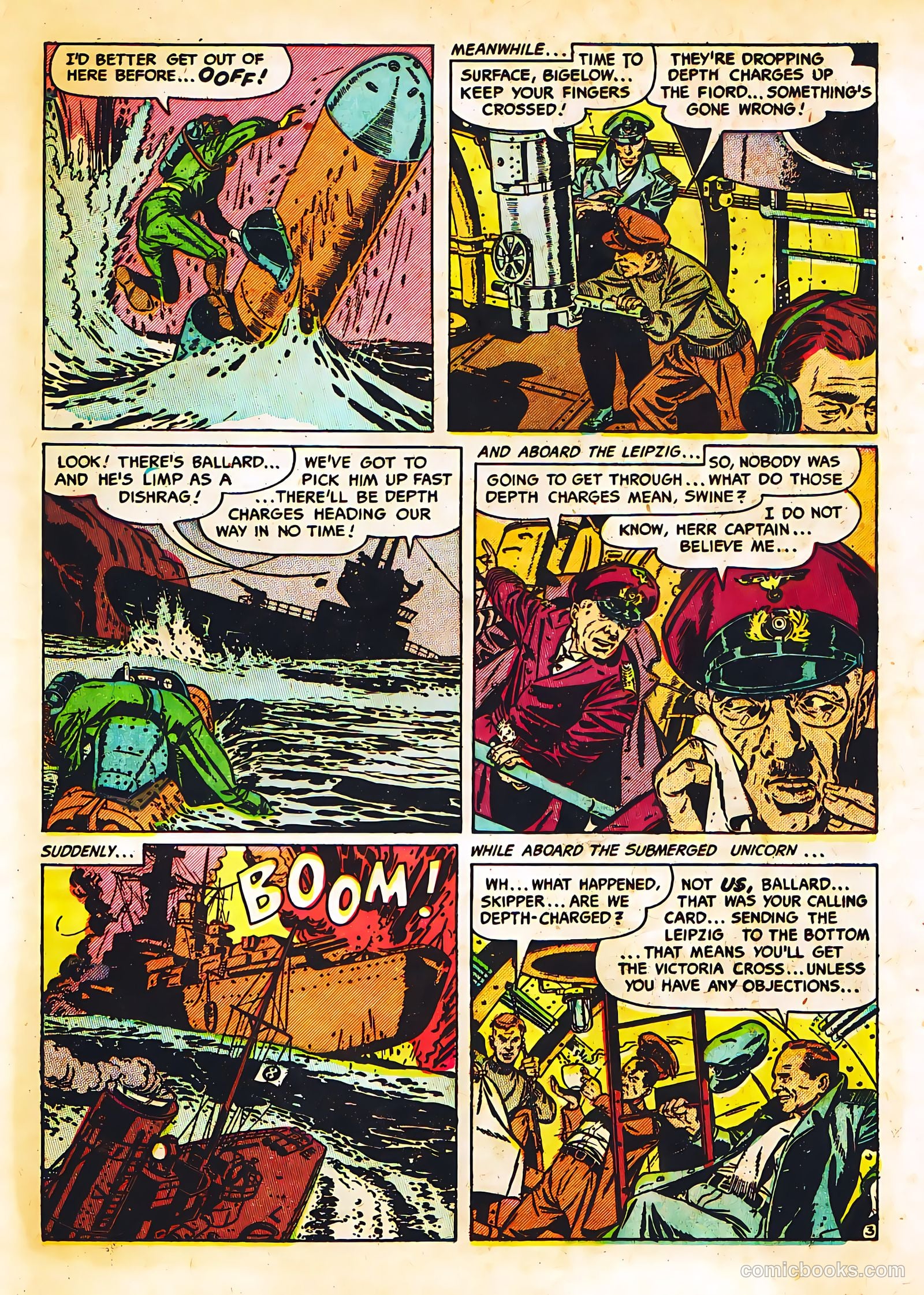 Frogman Comics #2 (1952) — page 11 of 36