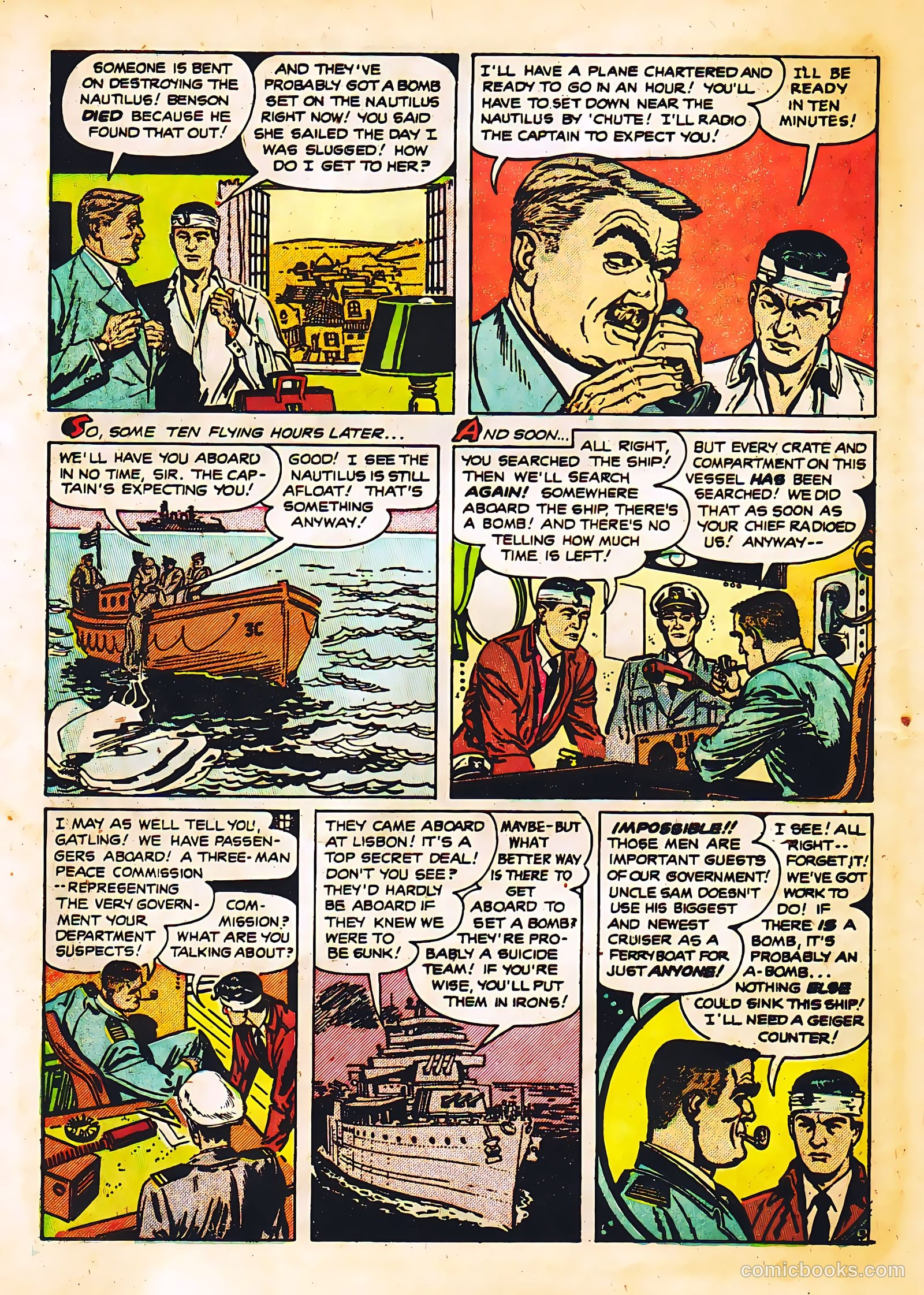 Frogman Comics #2 (1952) — page 14 of 36