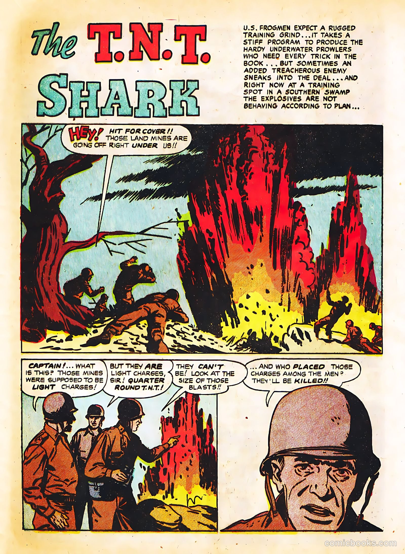 Frogman Comics #2 (1952) — page 21 of 36