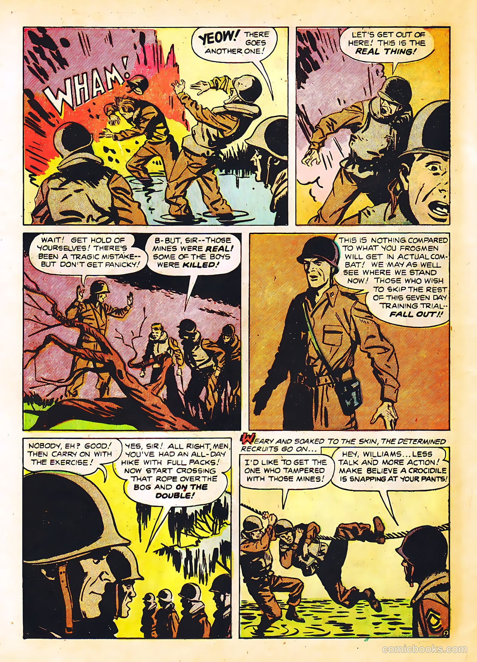 Frogman Comics #2 (1952) — page 22 of 36