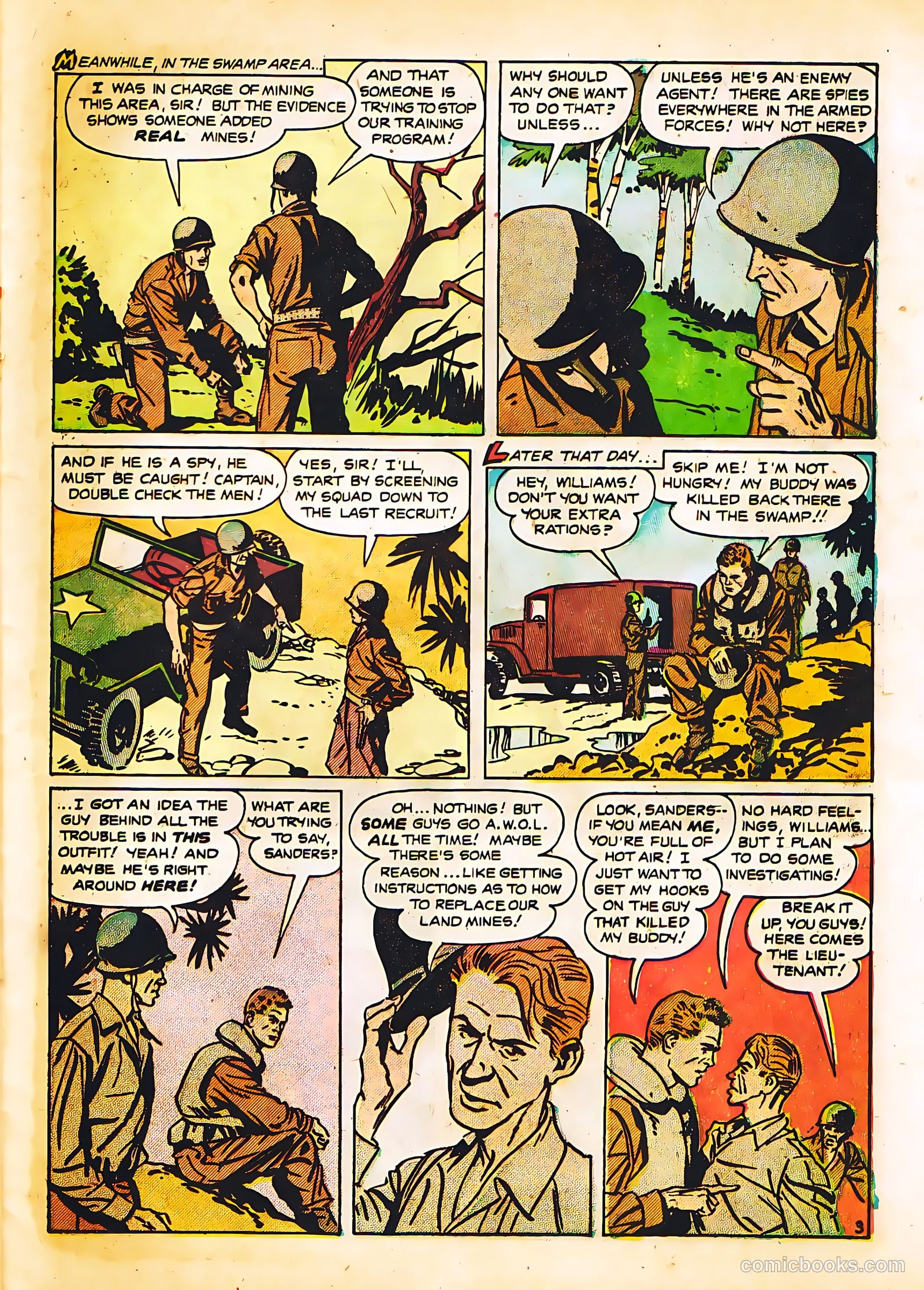 Frogman Comics #2 (1952) — page 23 of 36