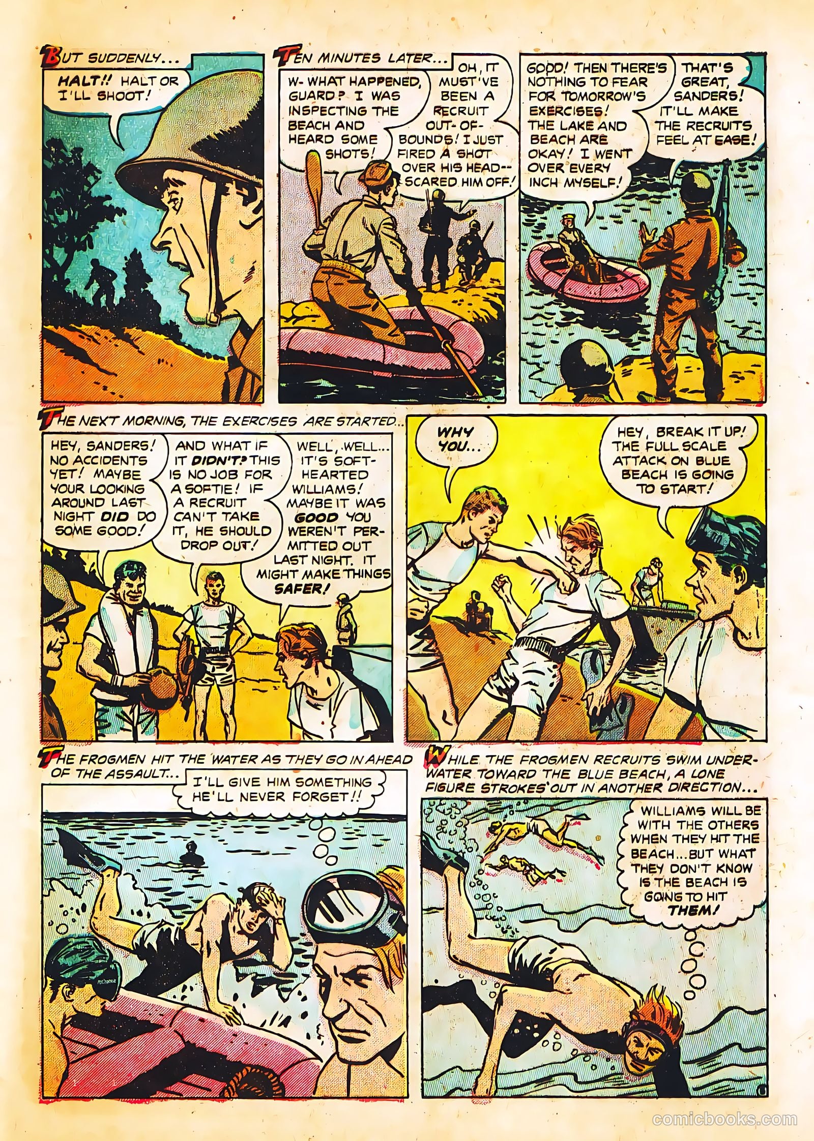 Frogman Comics #2 (1952) — page 25 of 36