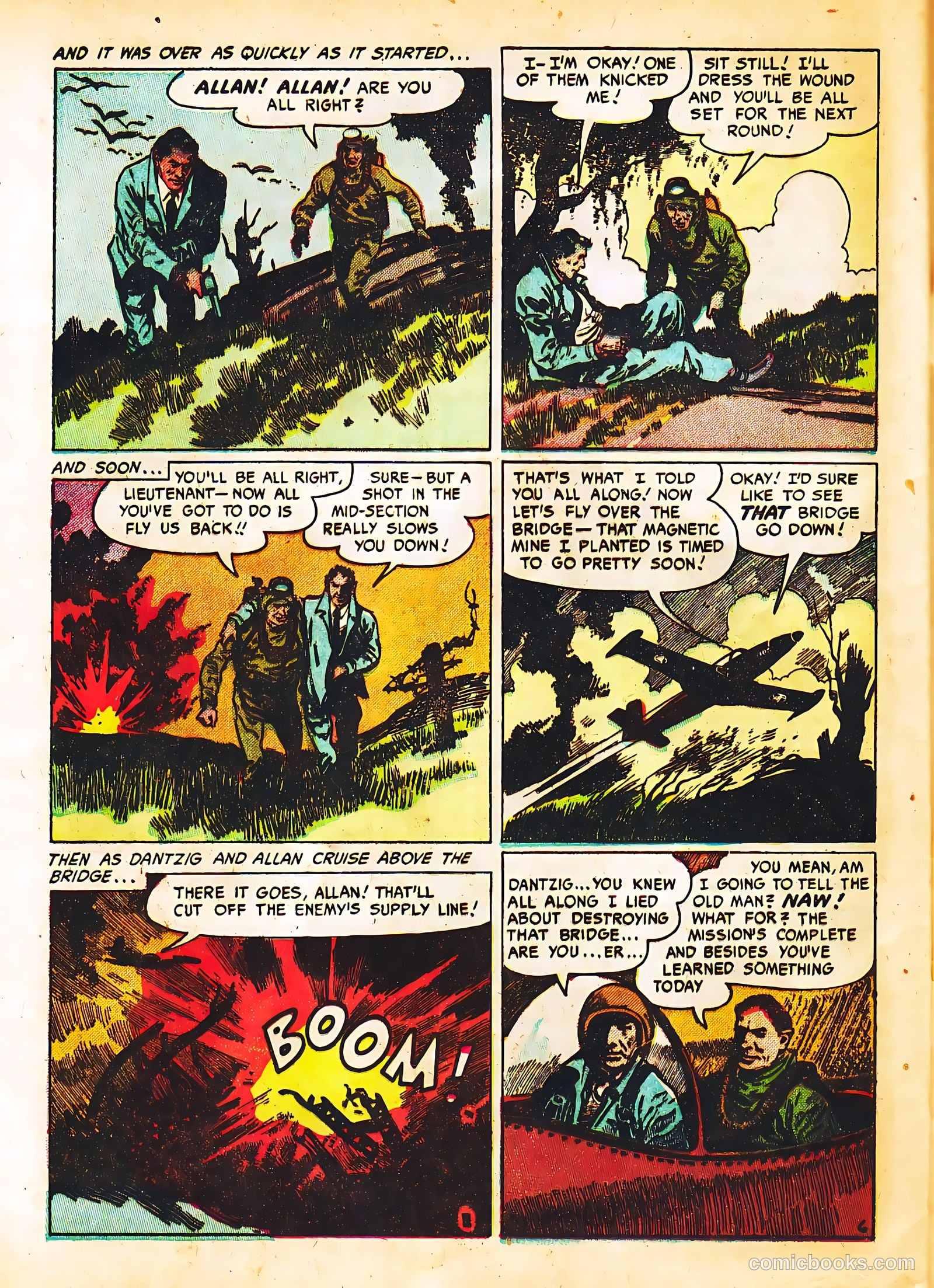 Frogman Comics #2 (1952) — page 32 of 36