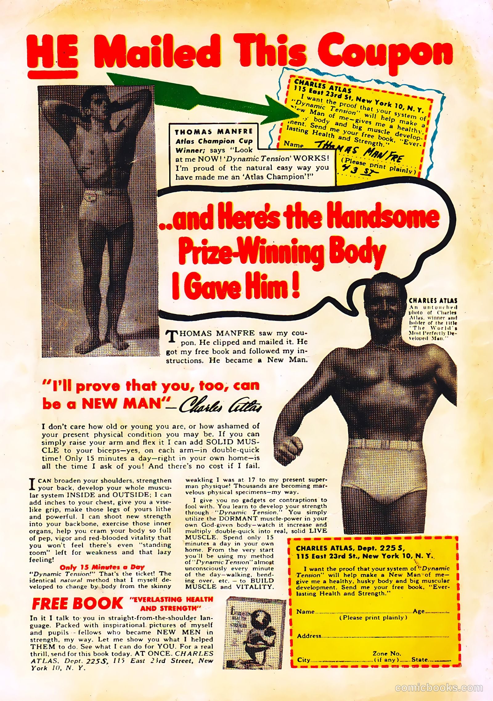 Frogman Comics #2 (1952) — page 36 of 36