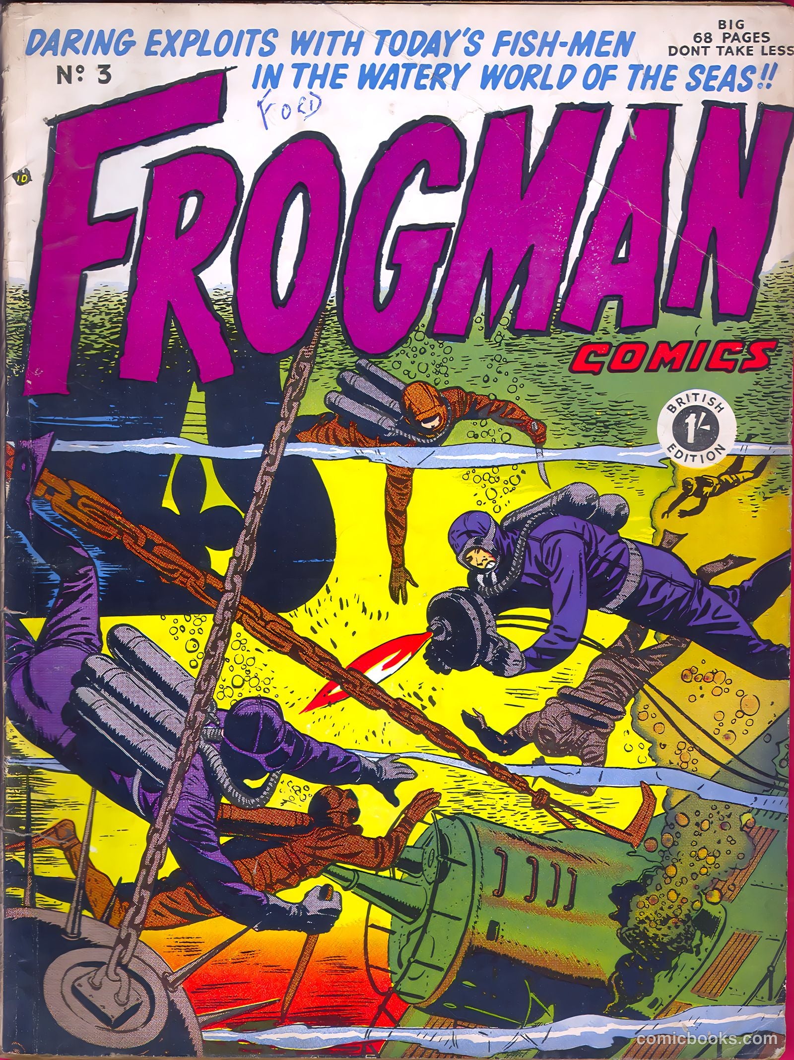 Frogman Comics #3