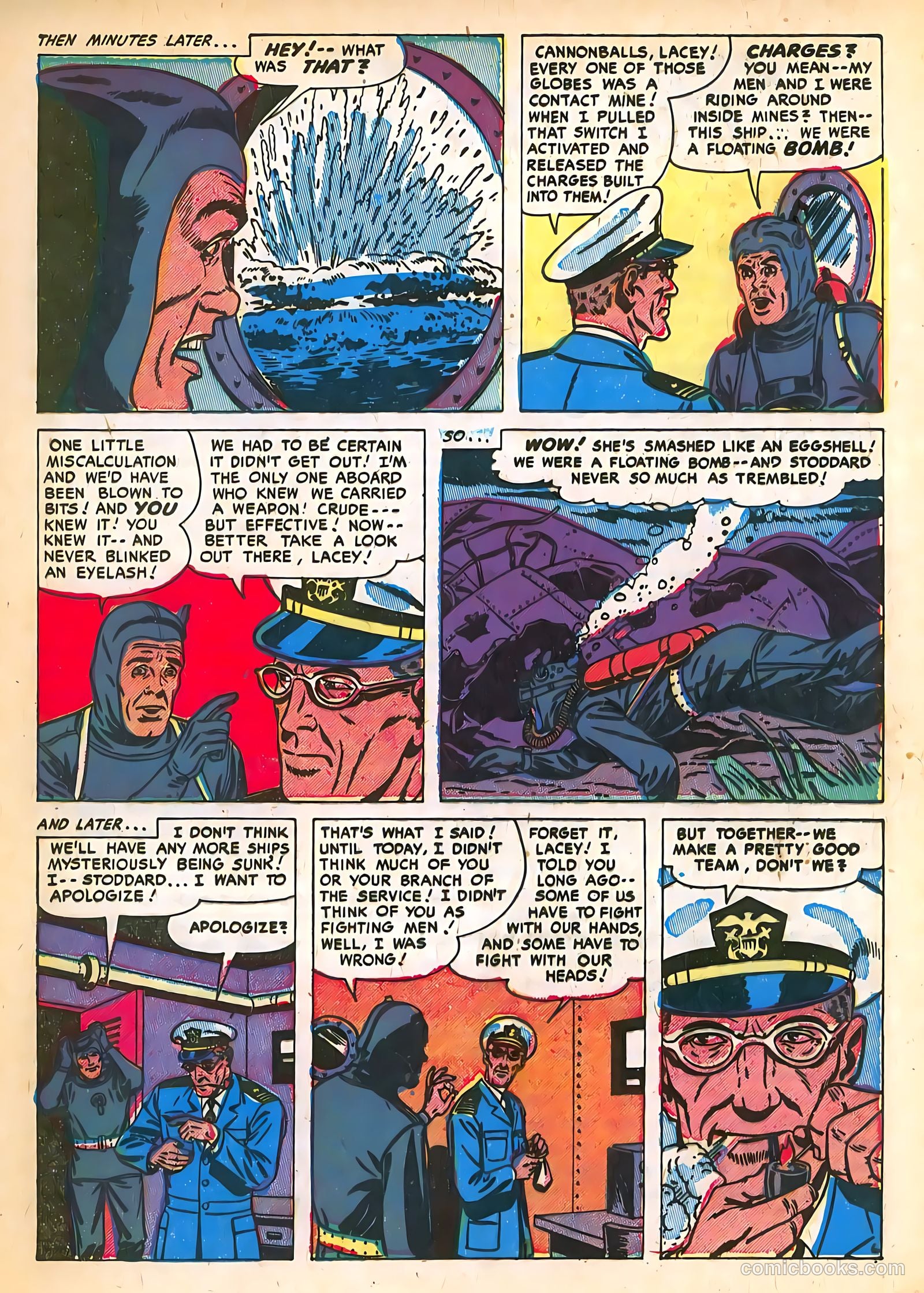 Frogman Comics #5 (1952) — page 17 of 36