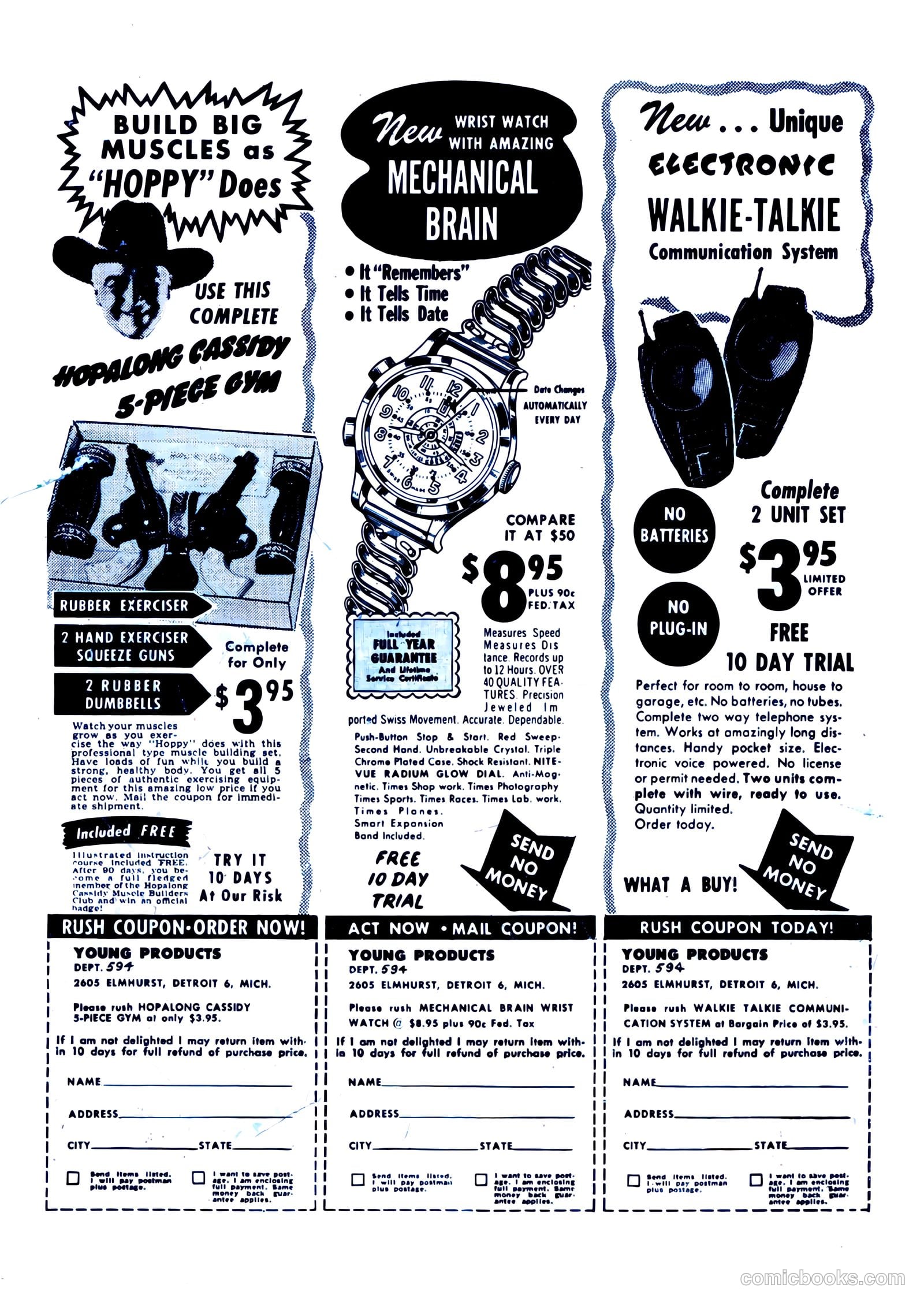 Frogman Comics #6 (1952) — page 2 of 36