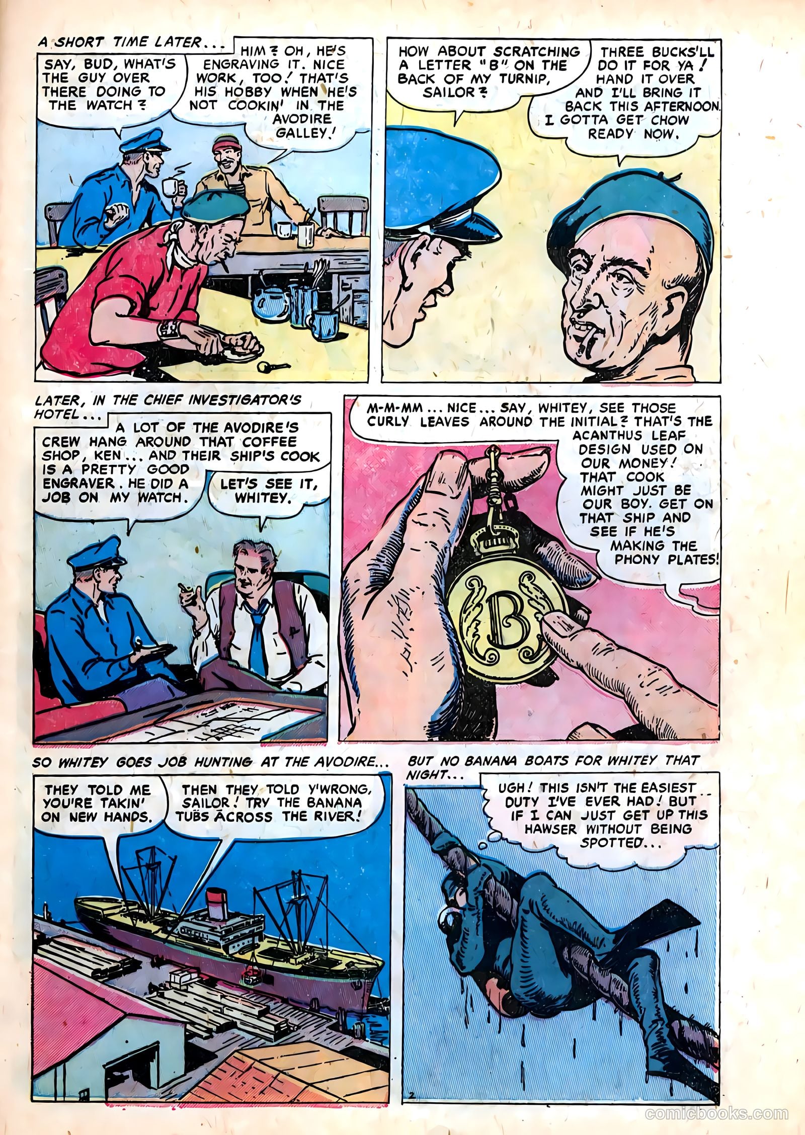 Frogman Comics #6 (1952) — page 9 of 36