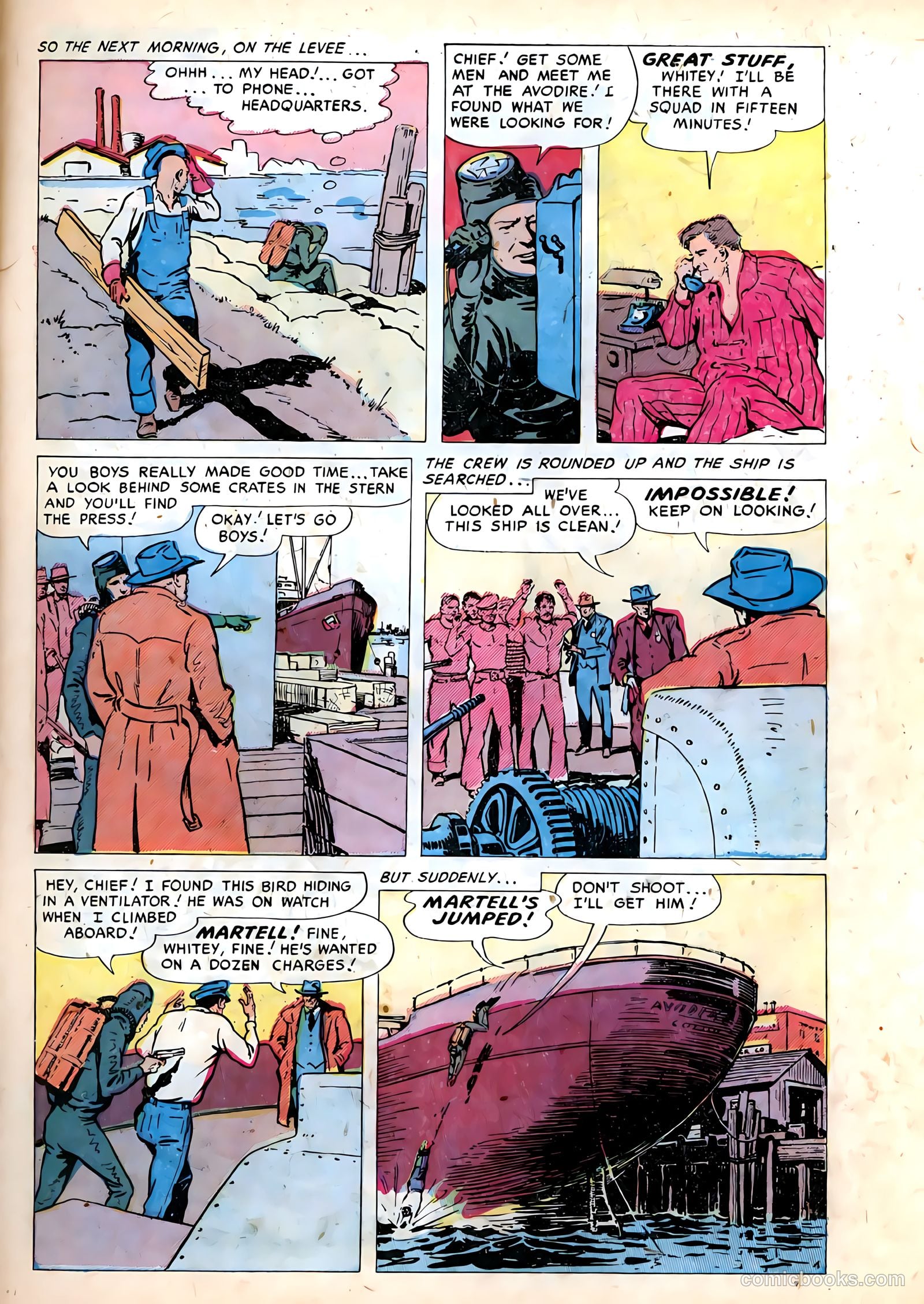 Frogman Comics #6 (1952) — page 11 of 36
