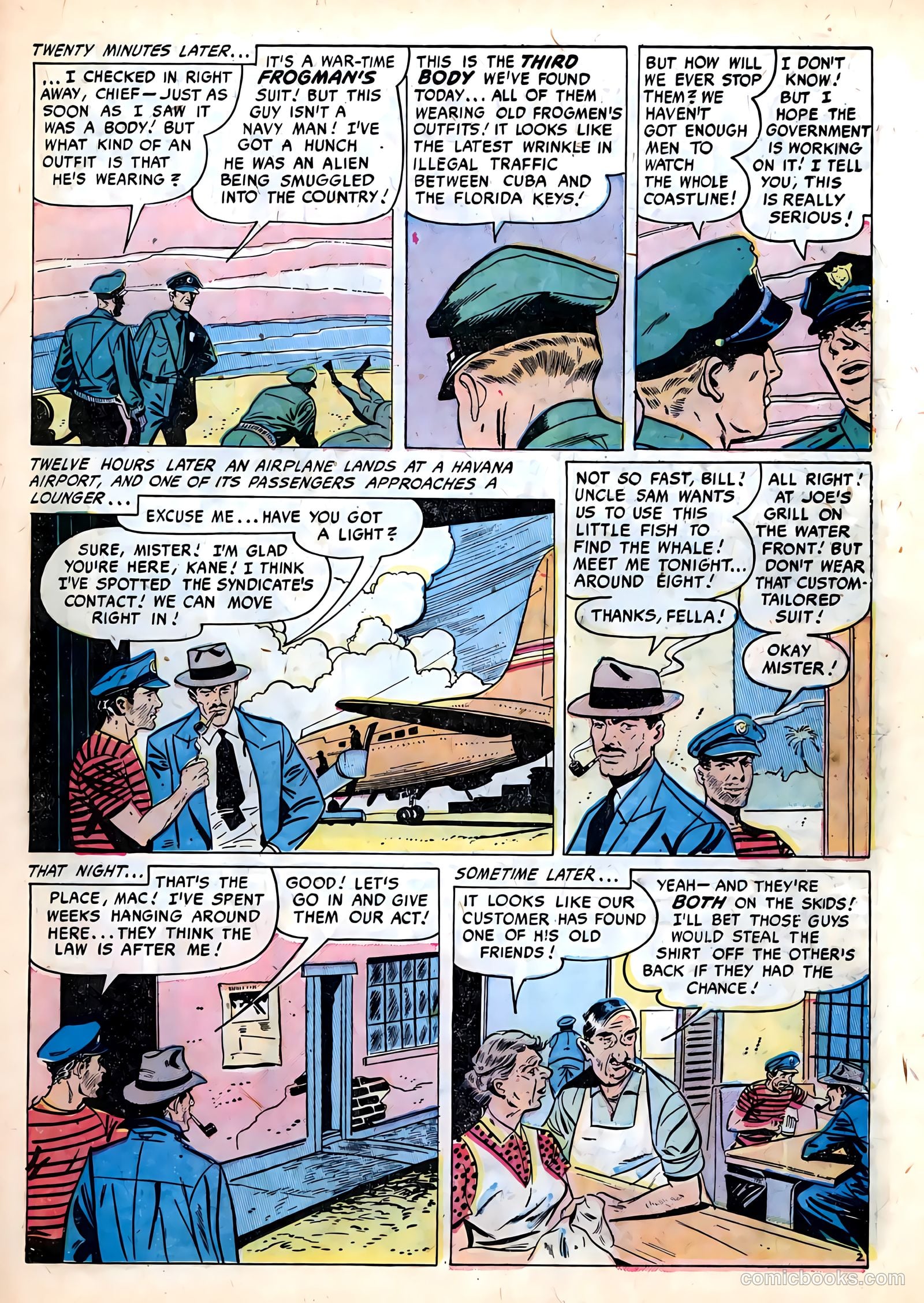 Frogman Comics #6 (1952) — page 15 of 36