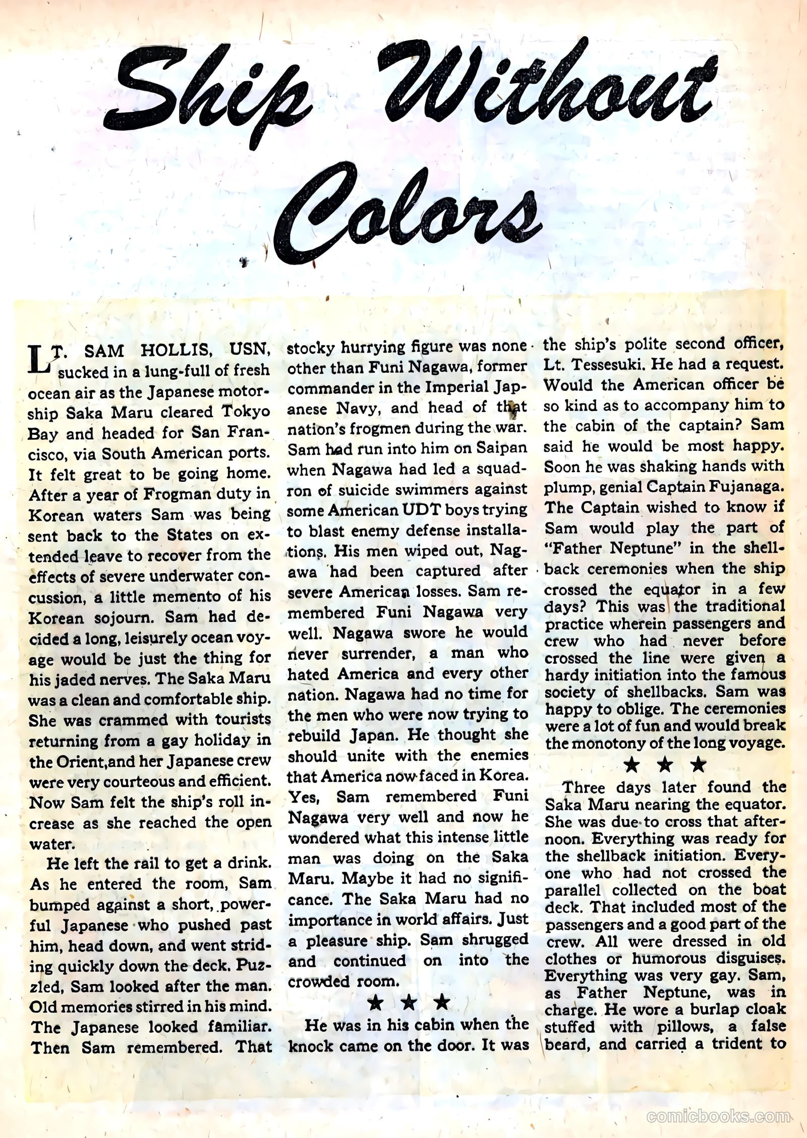 Frogman Comics #6 (1952) — page 20 of 36