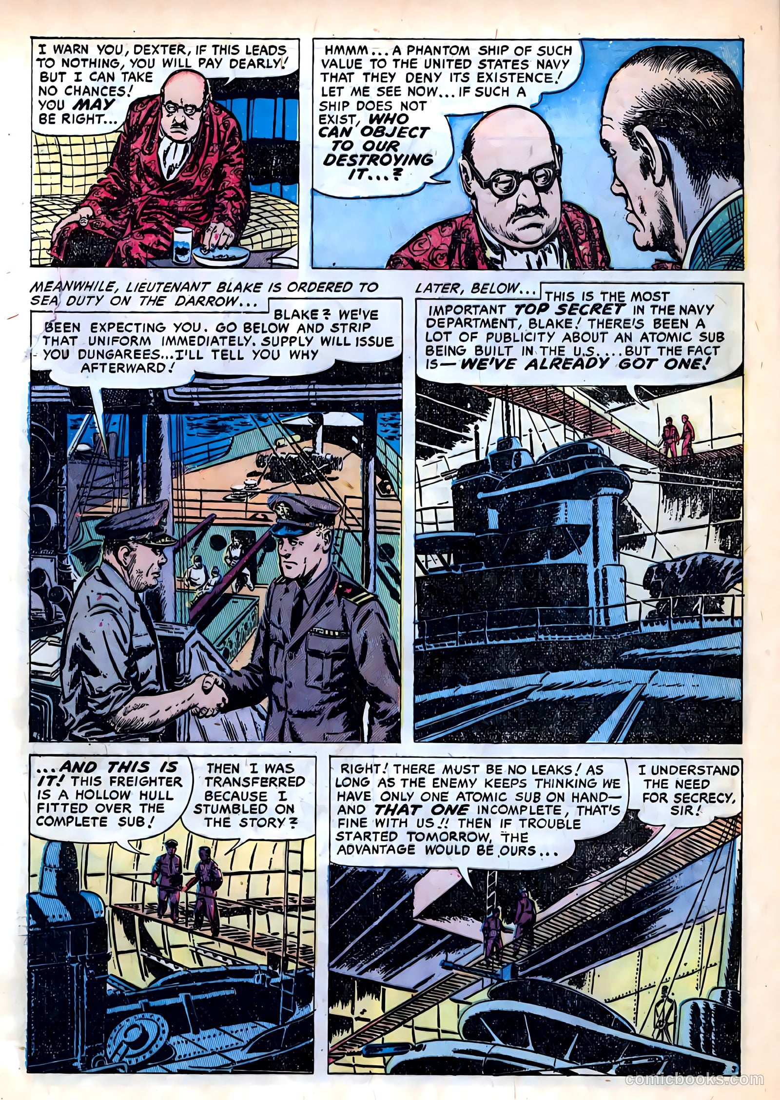 Frogman Comics #6 (1952) — page 24 of 36