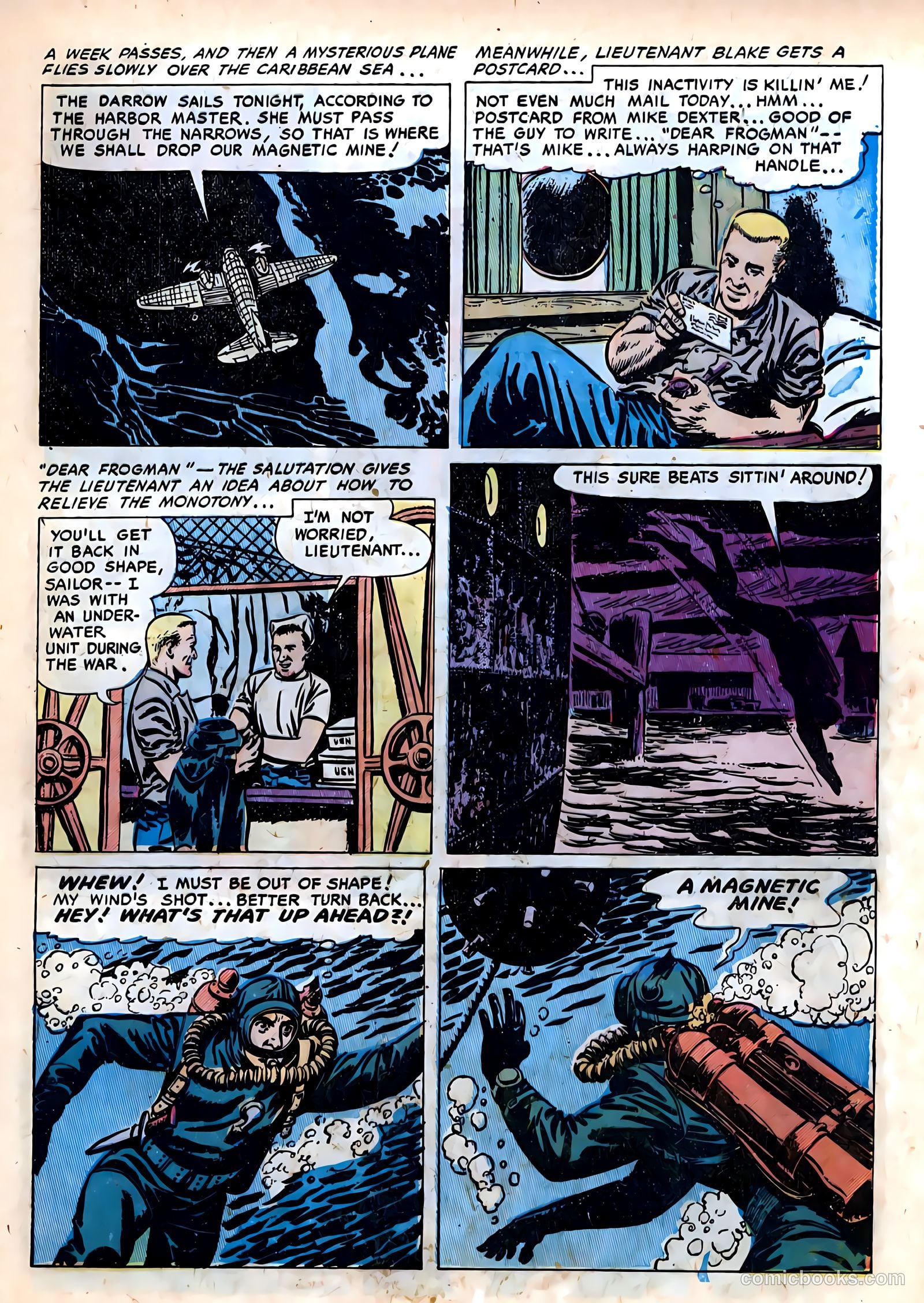 Frogman Comics #6 (1952) — page 25 of 36