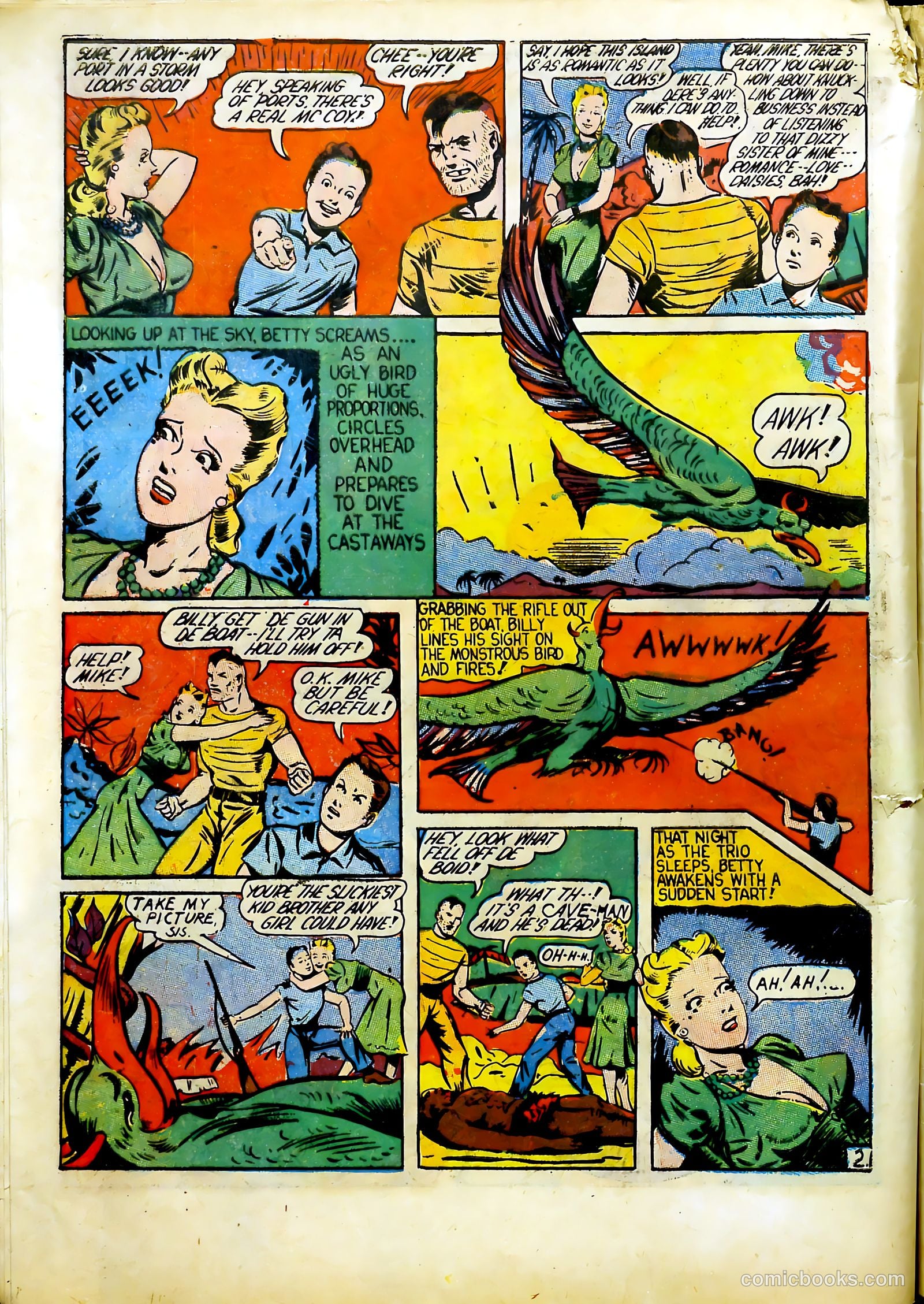 Frogman Comics #7 (1953) — page 14 of 68