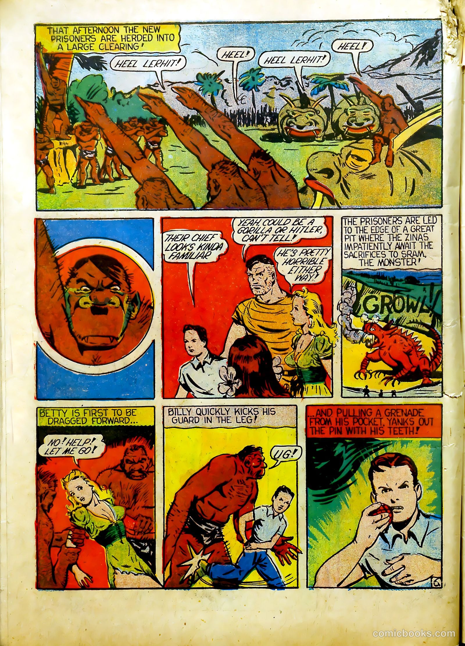 Frogman Comics #7 (1953) — page 18 of 68