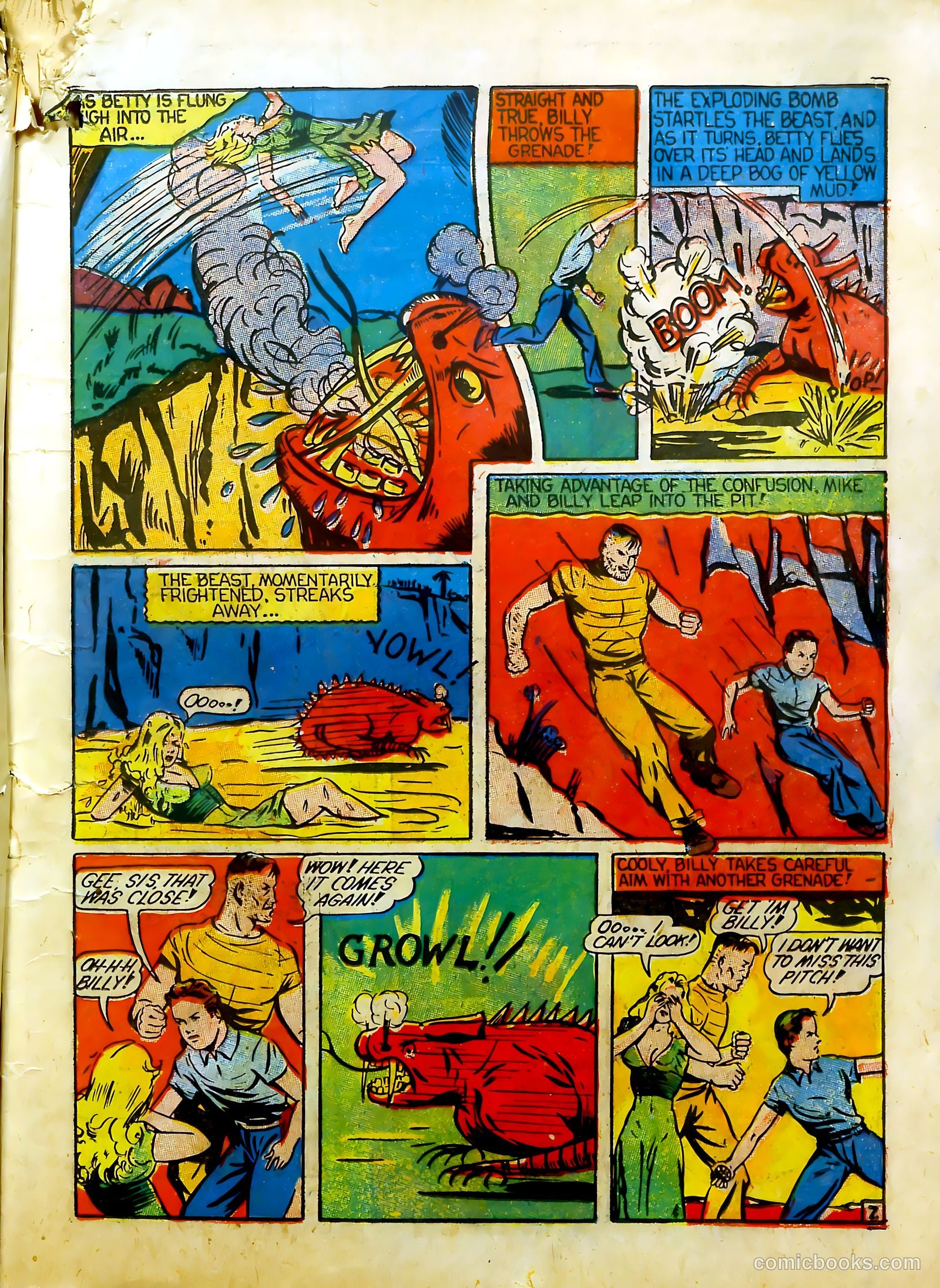 Frogman Comics #7 (1953) — page 19 of 68