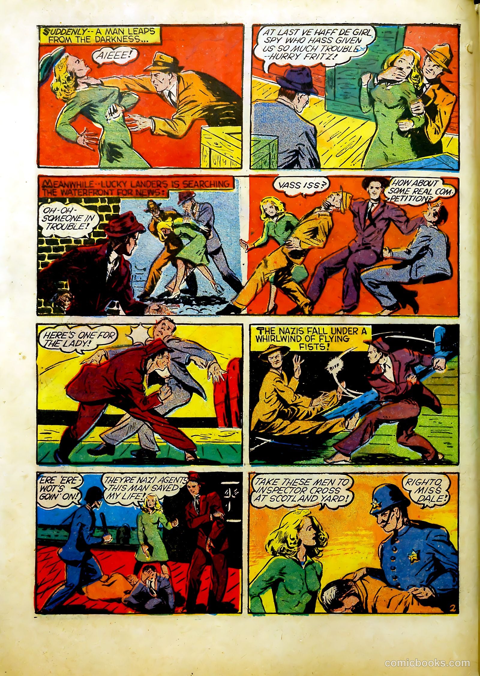 Frogman Comics #7 (1953) — page 54 of 68