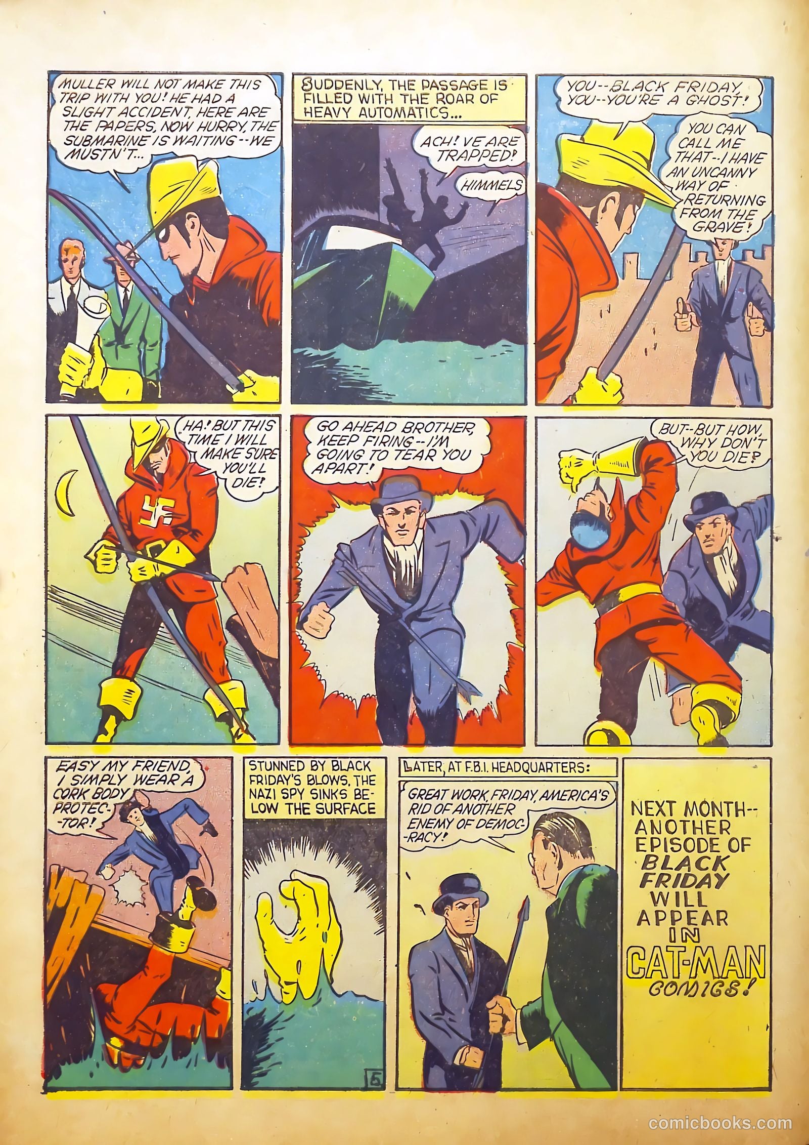 Frogman Comics #9 (1953) — page 16 of 68