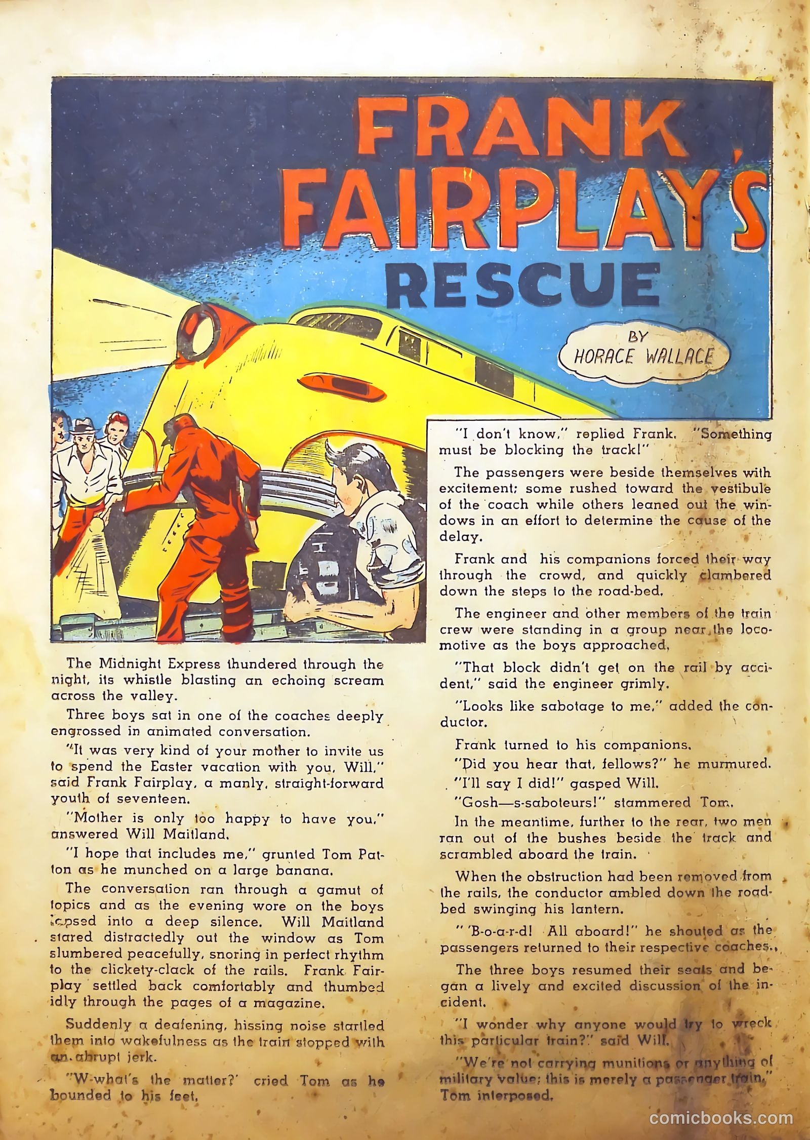 Frogman Comics #9 (1953) — page 32 of 68