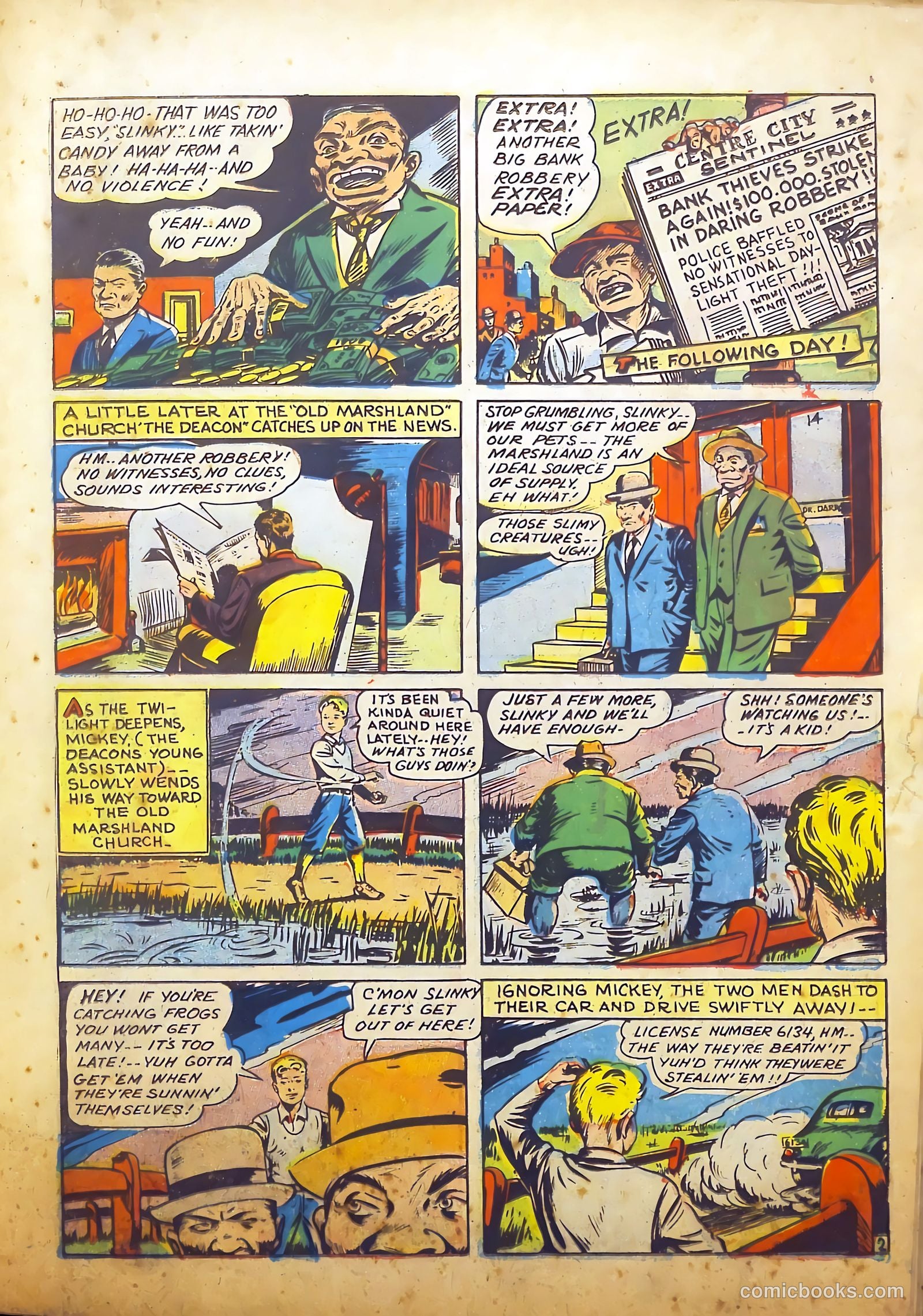Frogman Comics #9 (1953) — page 37 of 68
