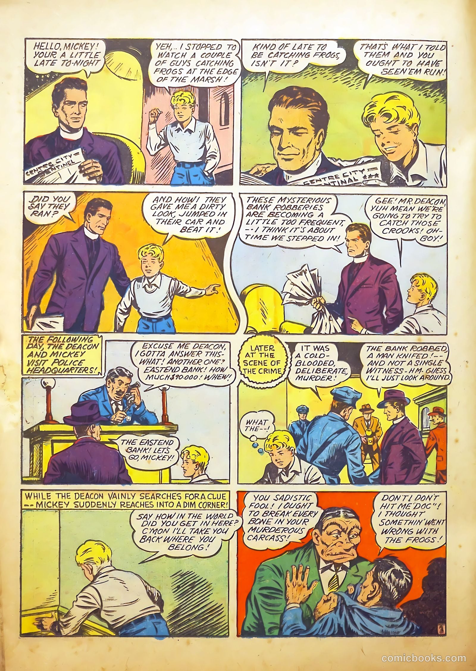 Frogman Comics #9 (1953) — page 38 of 68