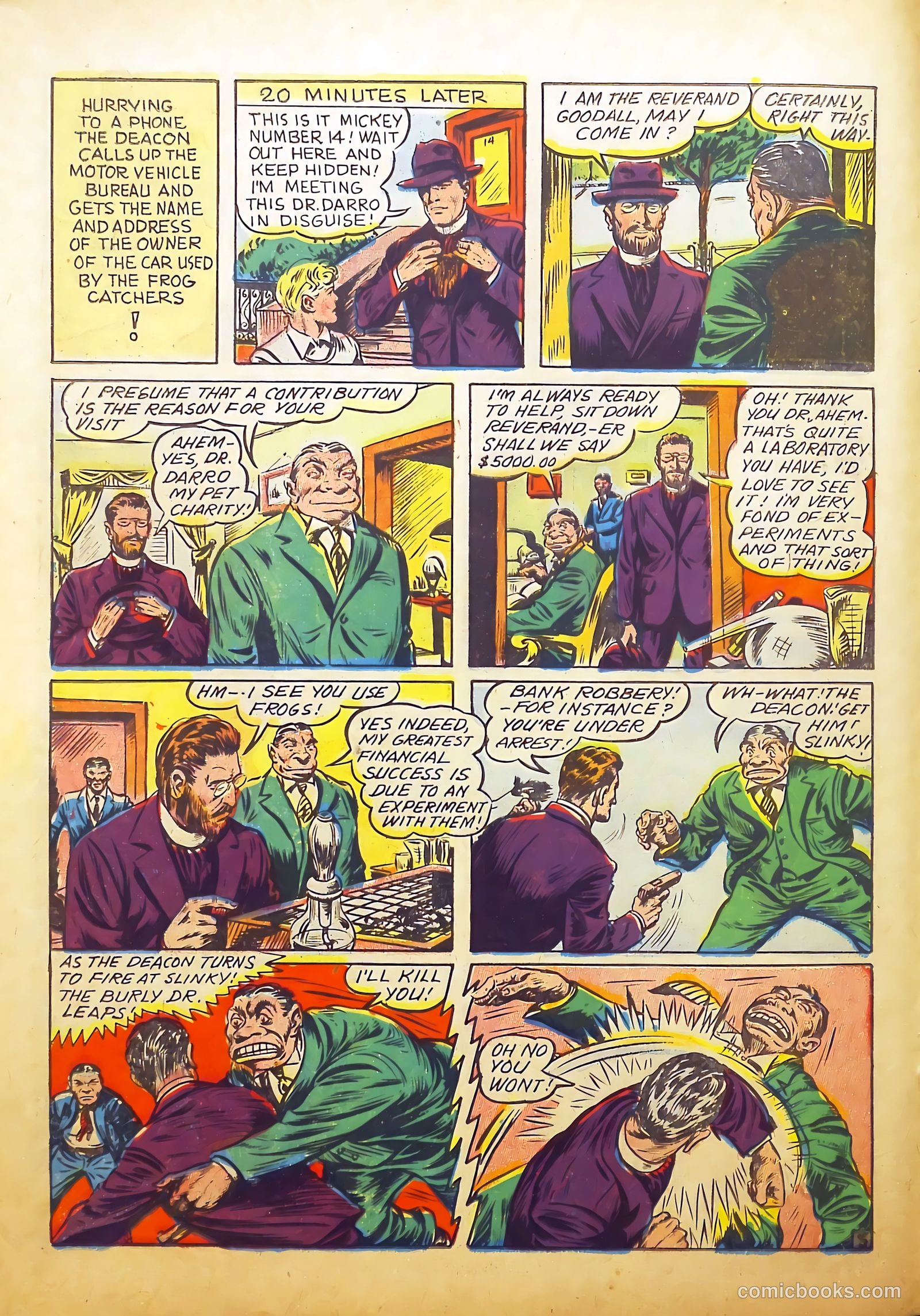 Frogman Comics #9 (1953) — page 40 of 68