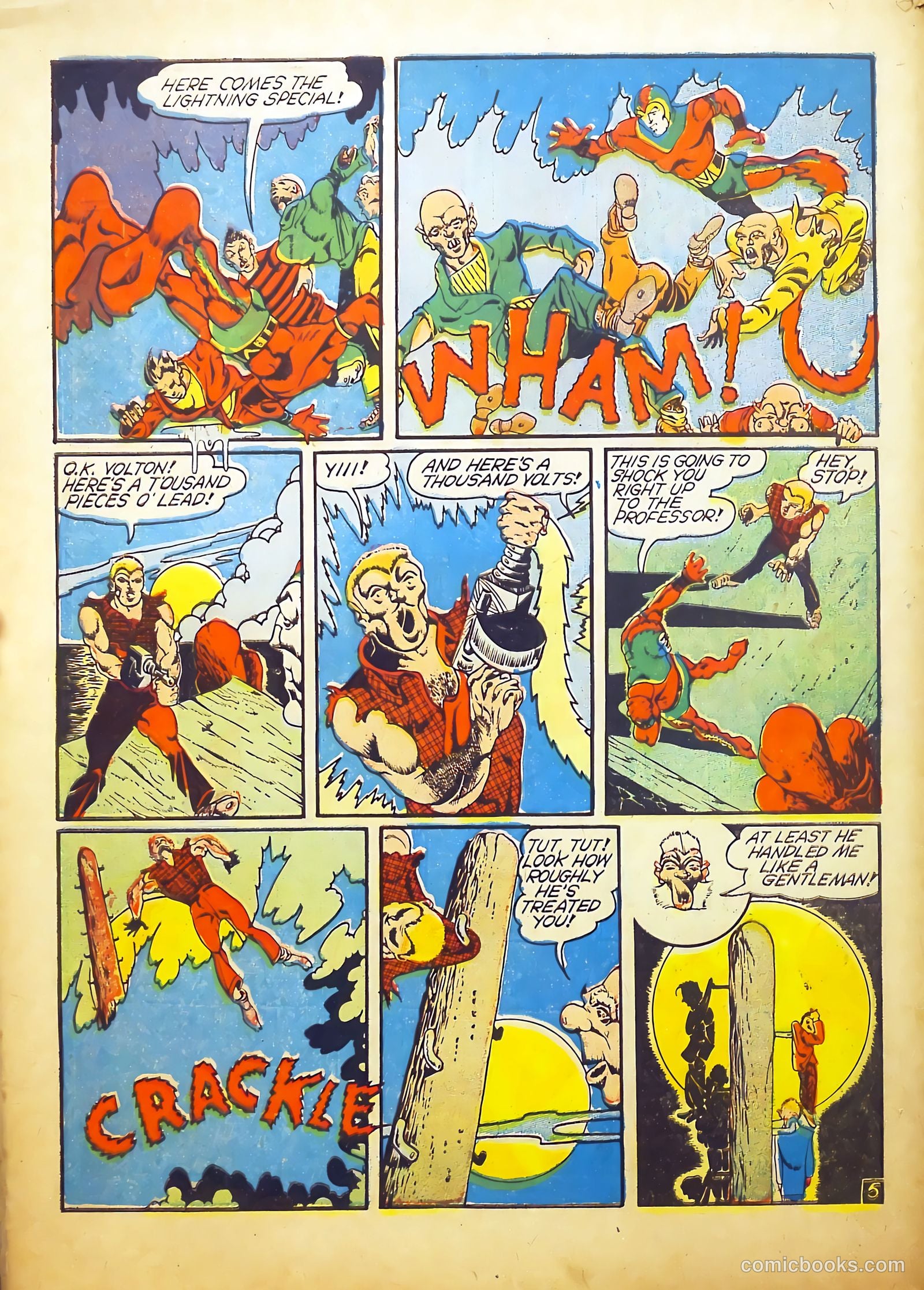 Frogman Comics #9 (1953) — page 64 of 68