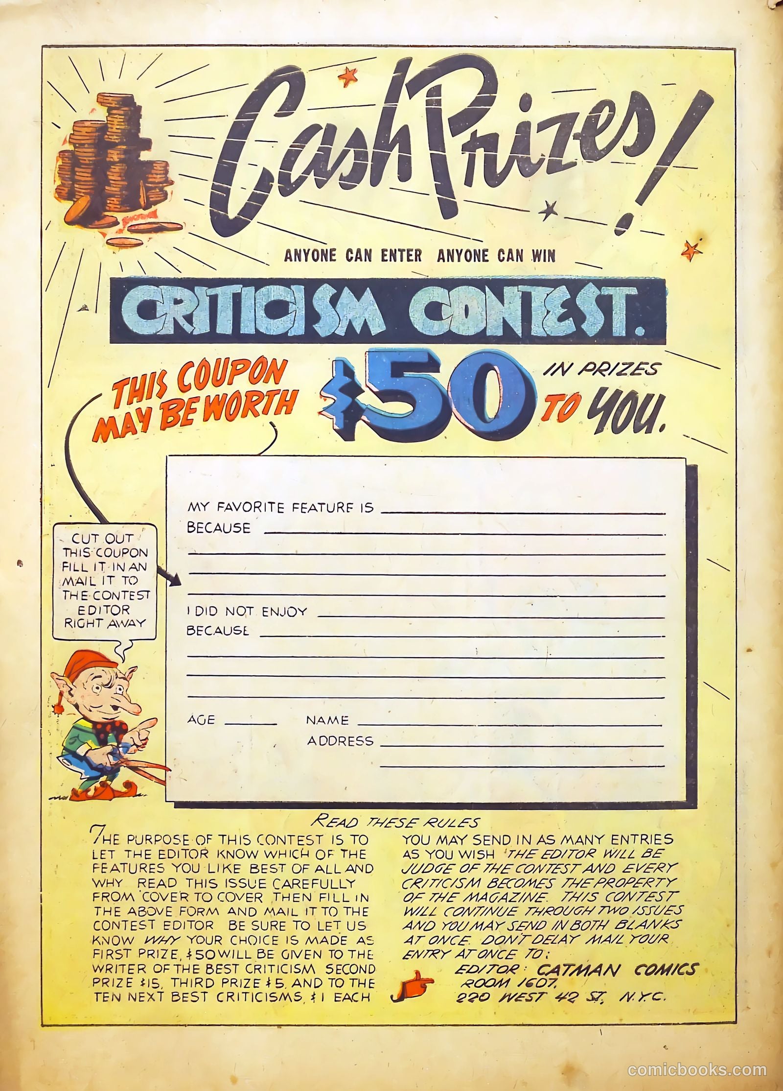 Frogman Comics #9 (1953) — page 66 of 68