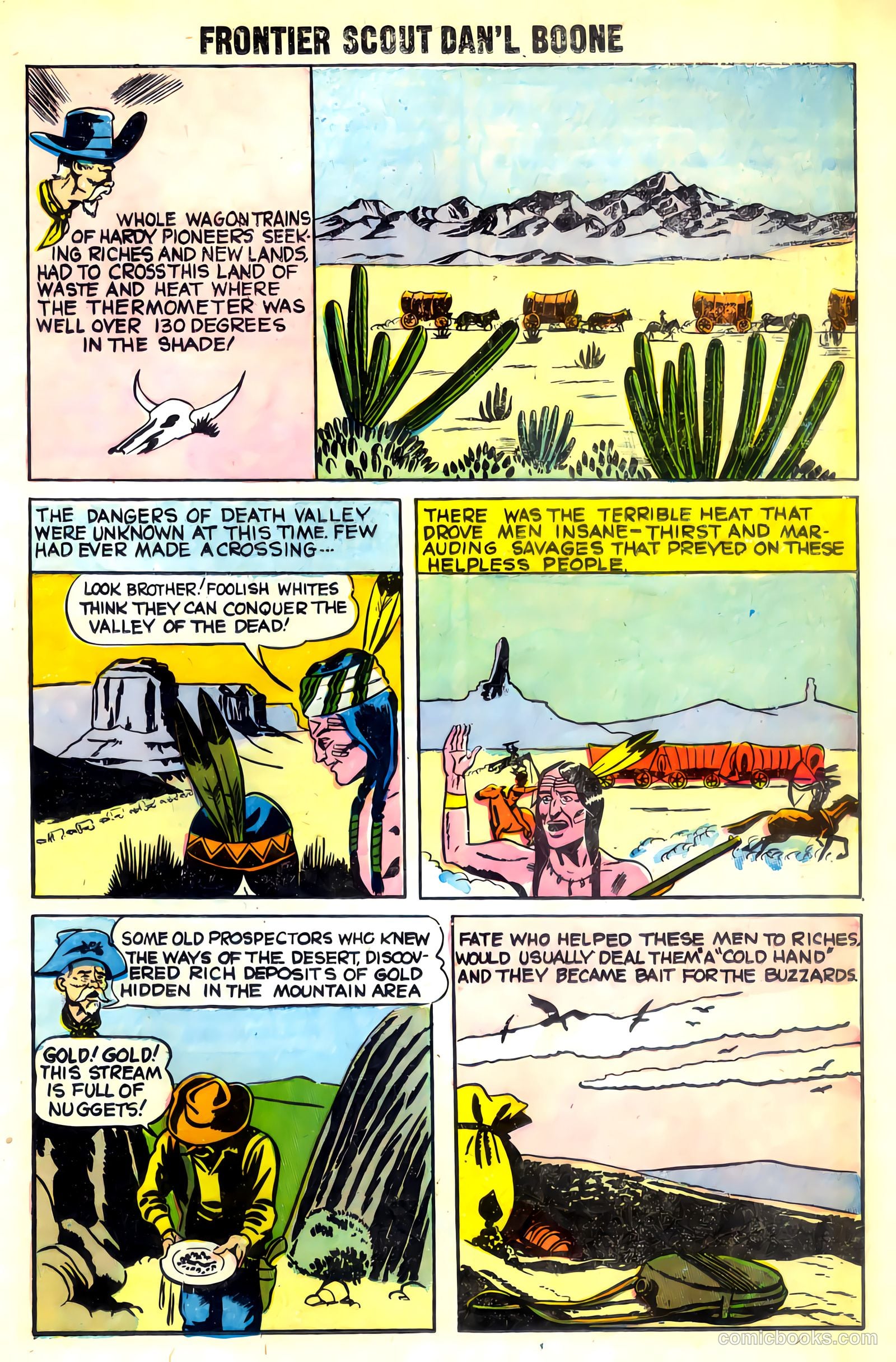 Frontier Scout, Dan'l Boone #10 (1956, Charlton) — page 25 of 36