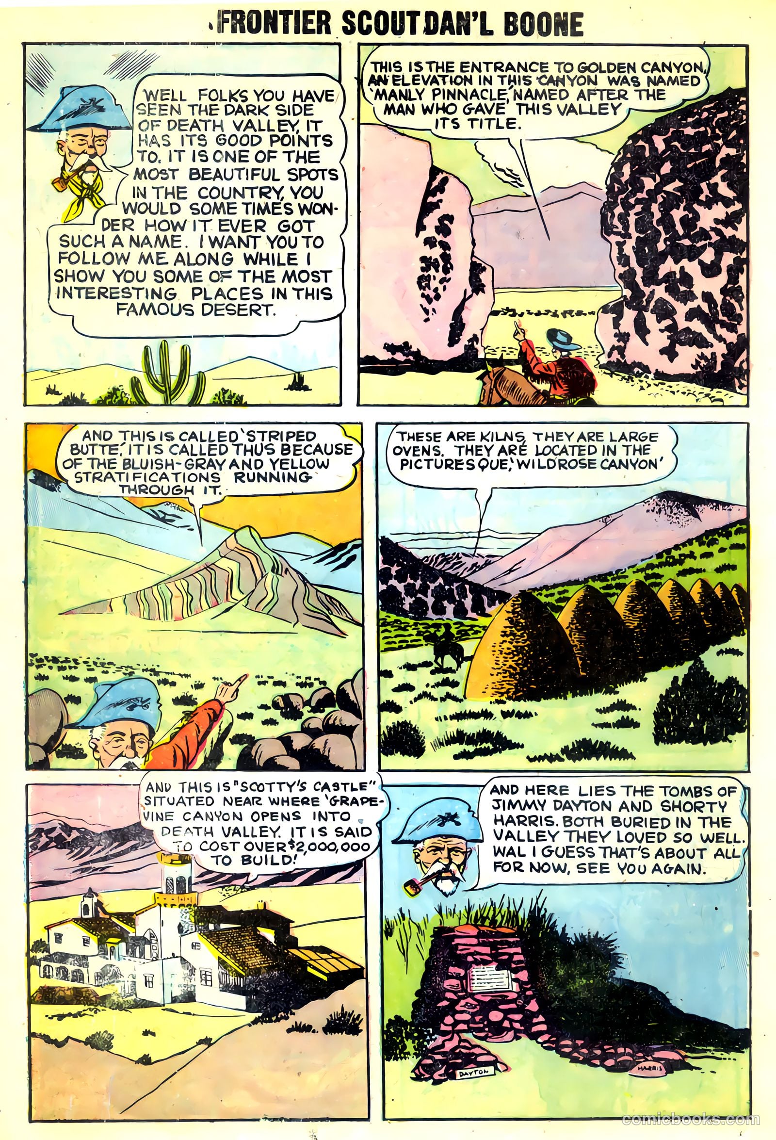 Frontier Scout, Dan'l Boone #10 (1956, Charlton) — page 26 of 36