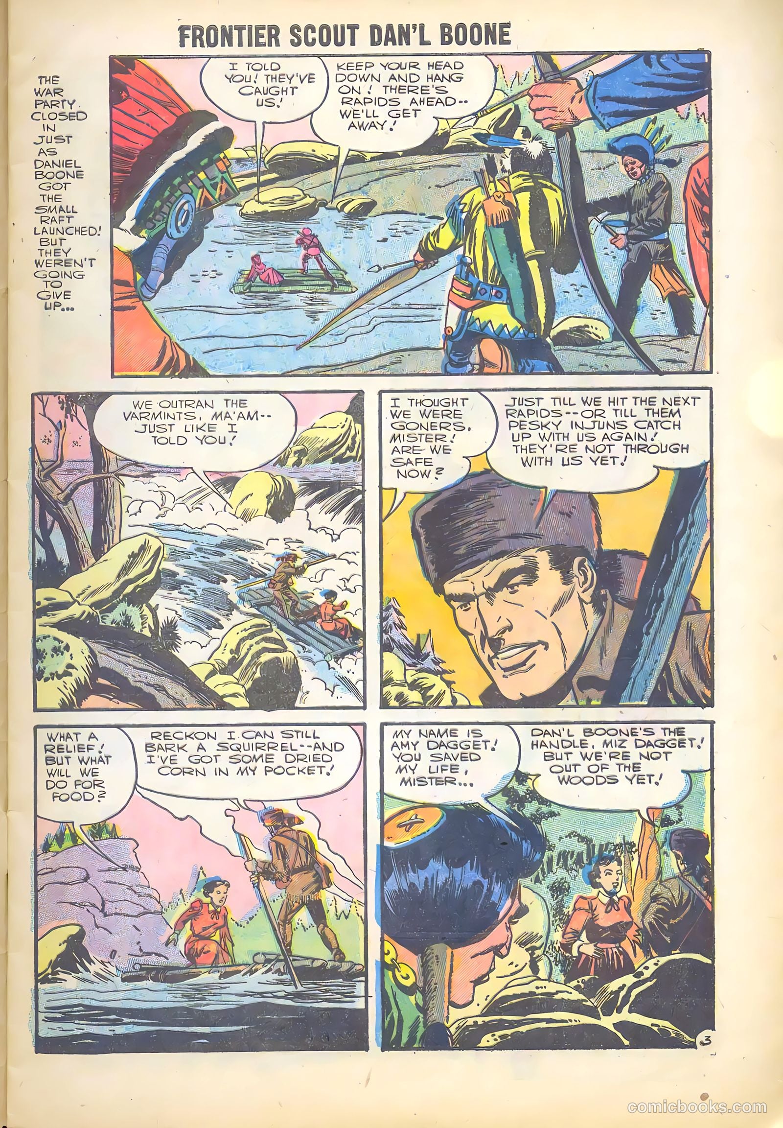 Frontier Scout, Dan'l Boone #11 (1956, Charlton) — page 5 of 36