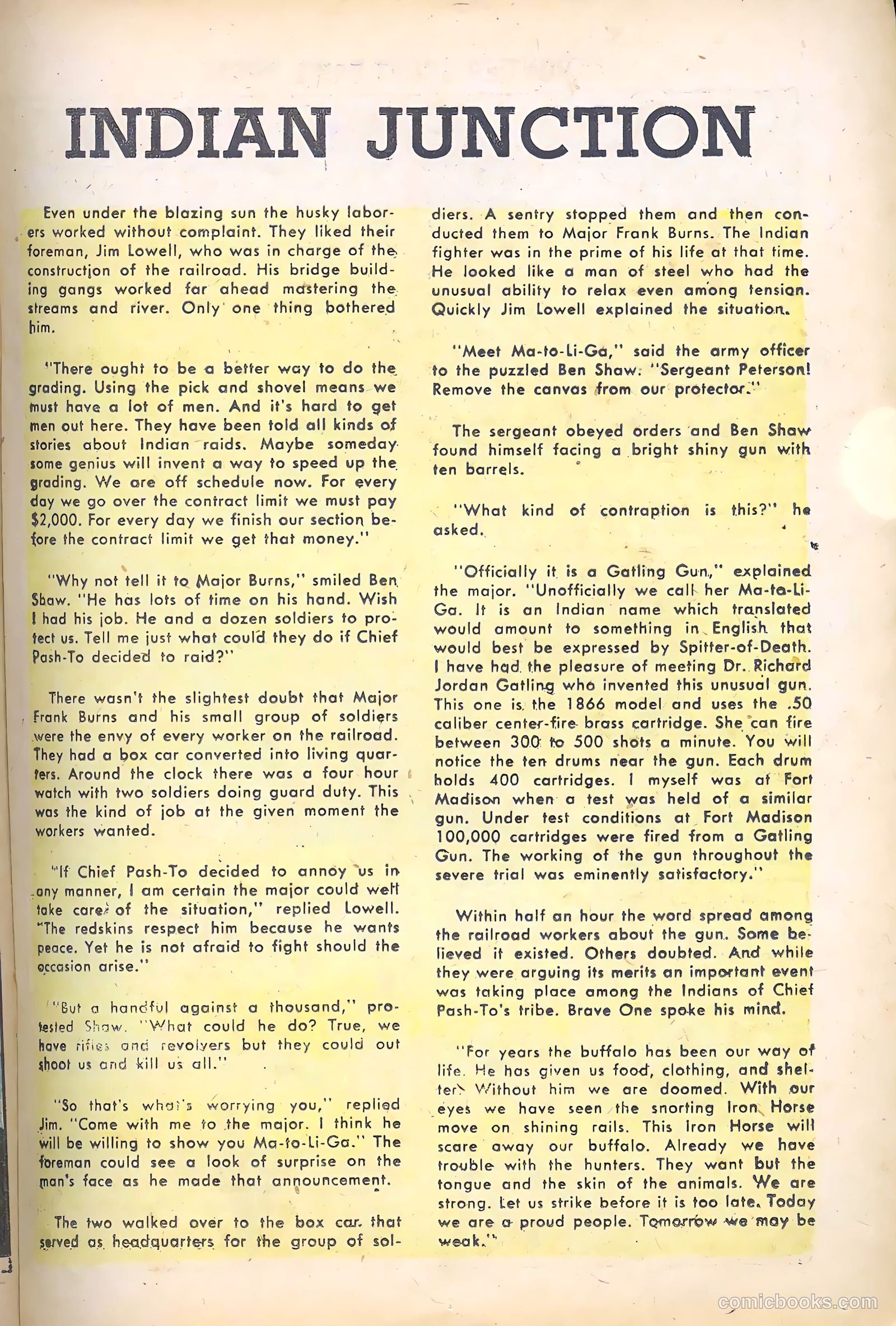 Frontier Scout, Dan'l Boone #11 (1956, Charlton) — page 17 of 36
