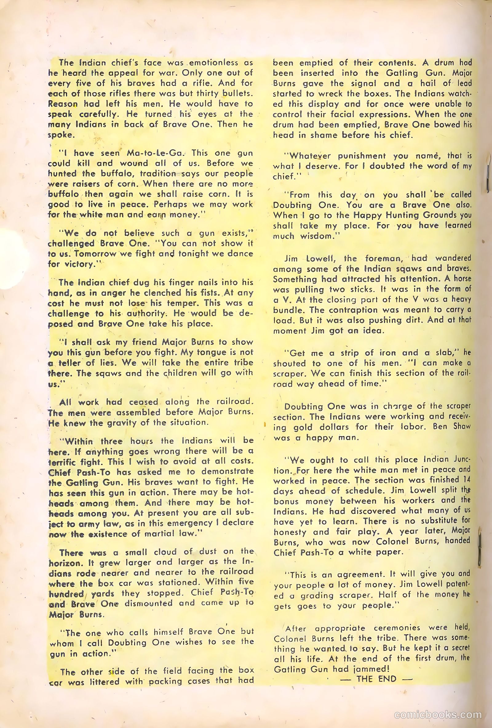 Frontier Scout, Dan'l Boone #11 (1956, Charlton) — page 18 of 36
