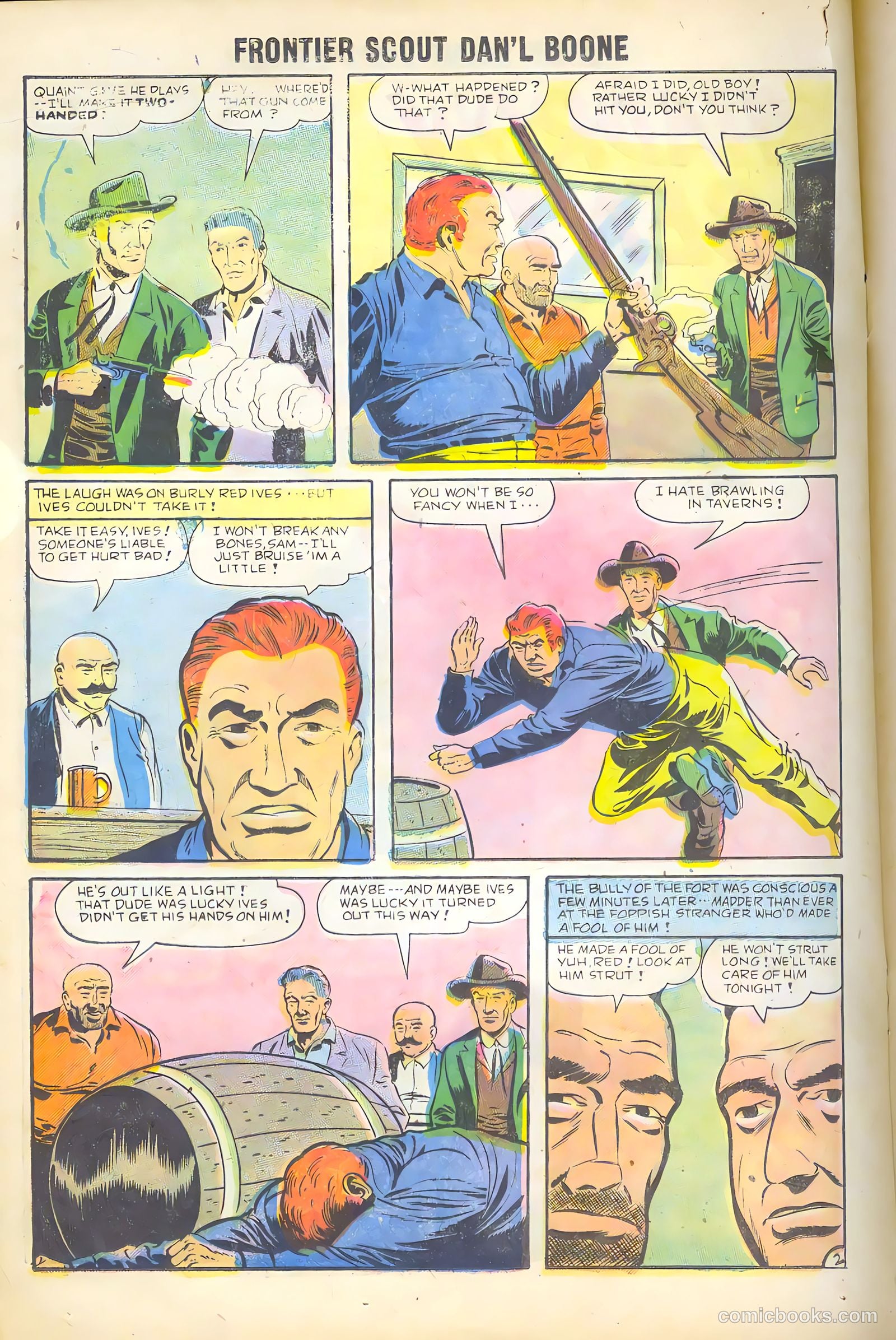 Frontier Scout, Dan'l Boone #11 (1956, Charlton) — page 20 of 36