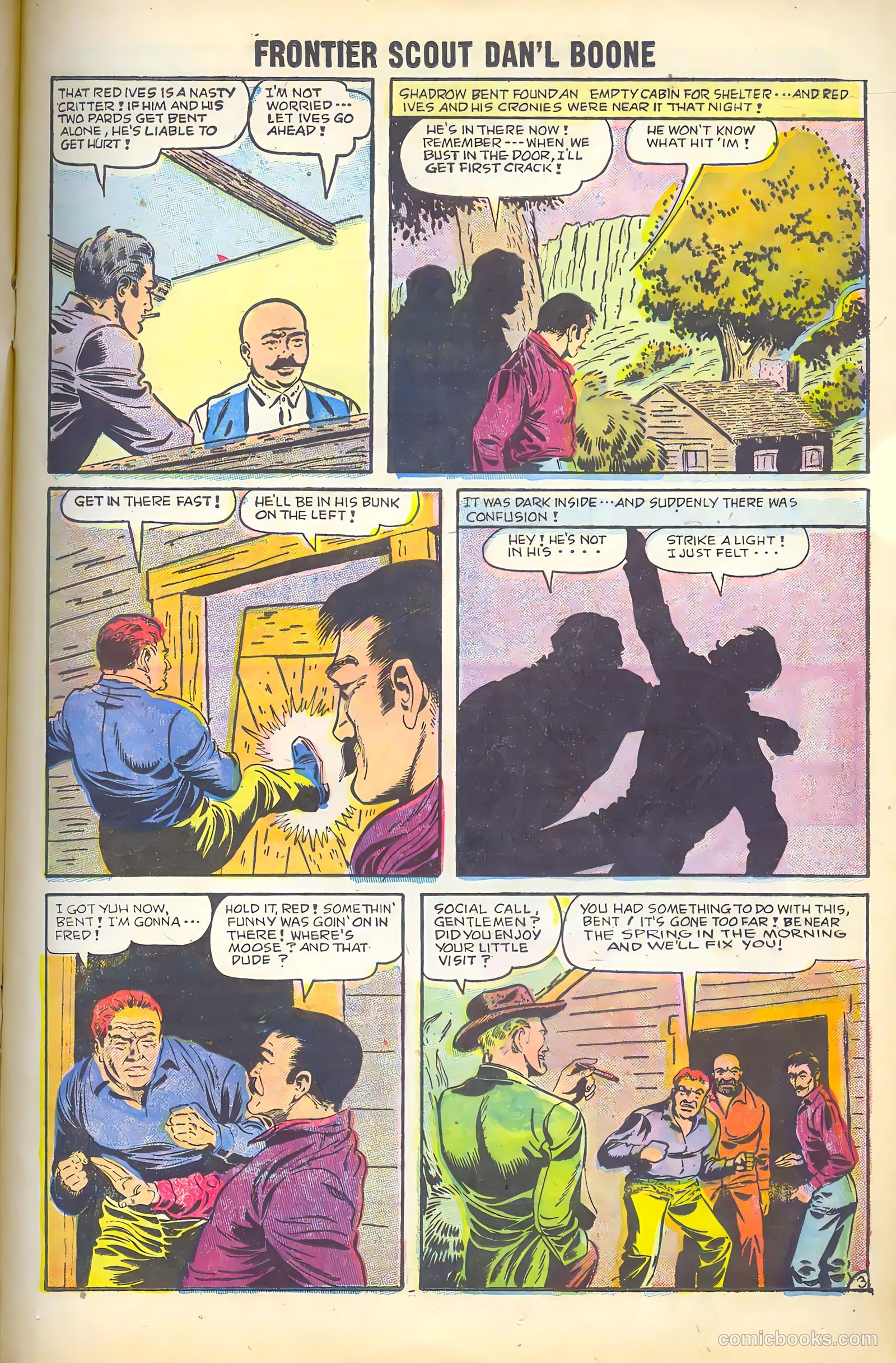 Frontier Scout, Dan'l Boone #11 (1956, Charlton) — page 21 of 36
