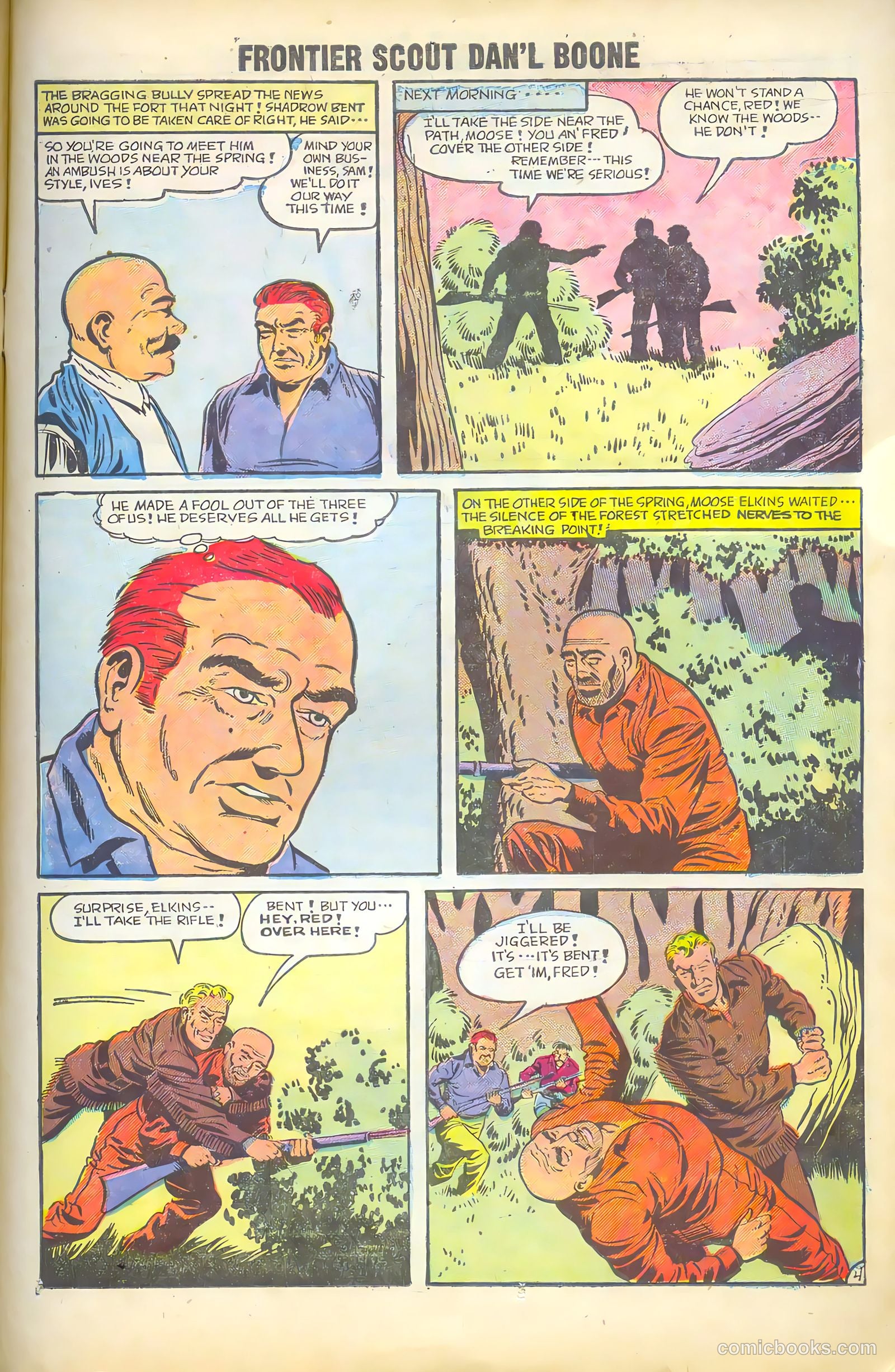 Frontier Scout, Dan'l Boone #11 (1956, Charlton) — page 23 of 36