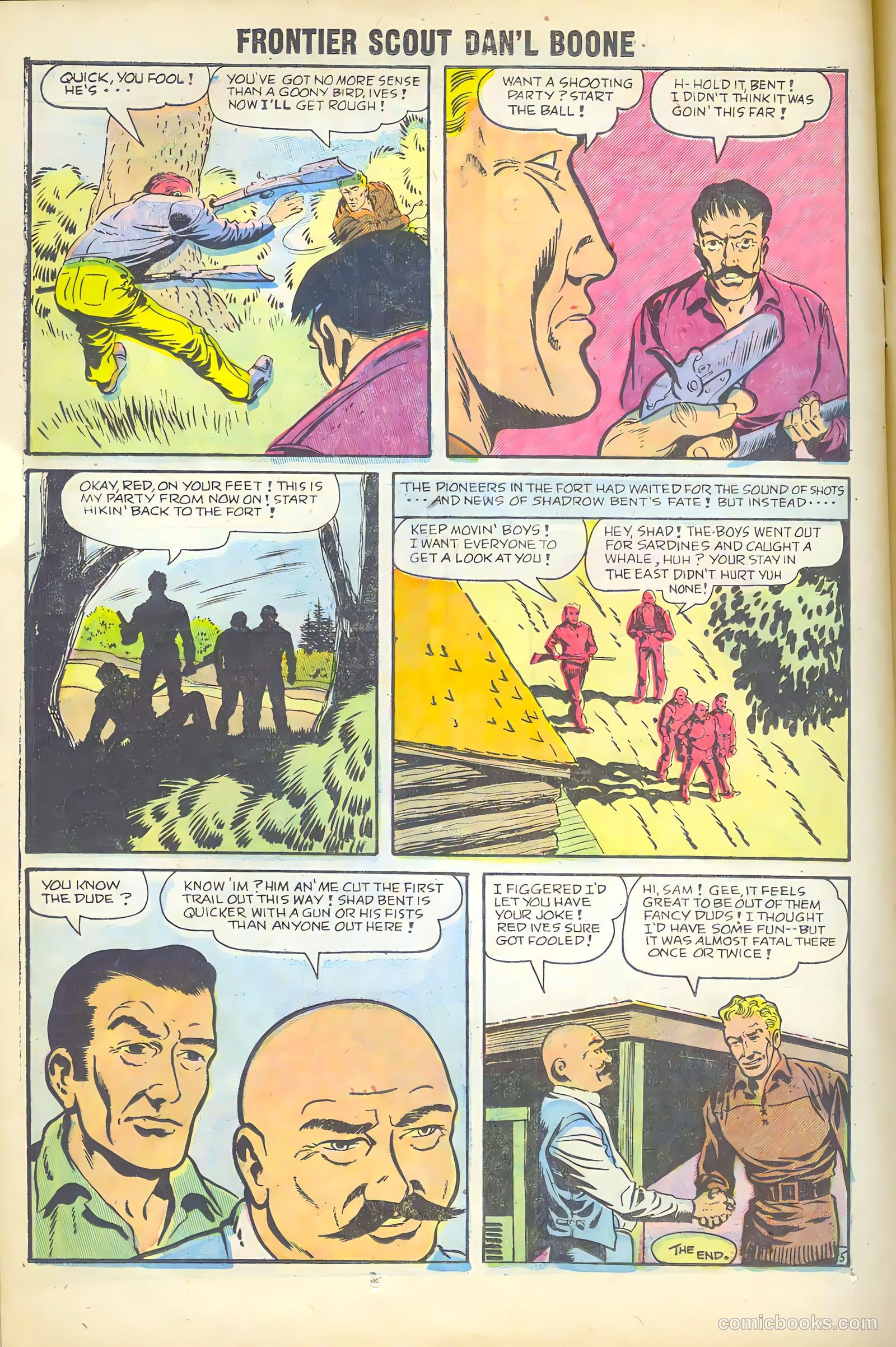 Frontier Scout, Dan'l Boone #11 (1956, Charlton) — page 24 of 36