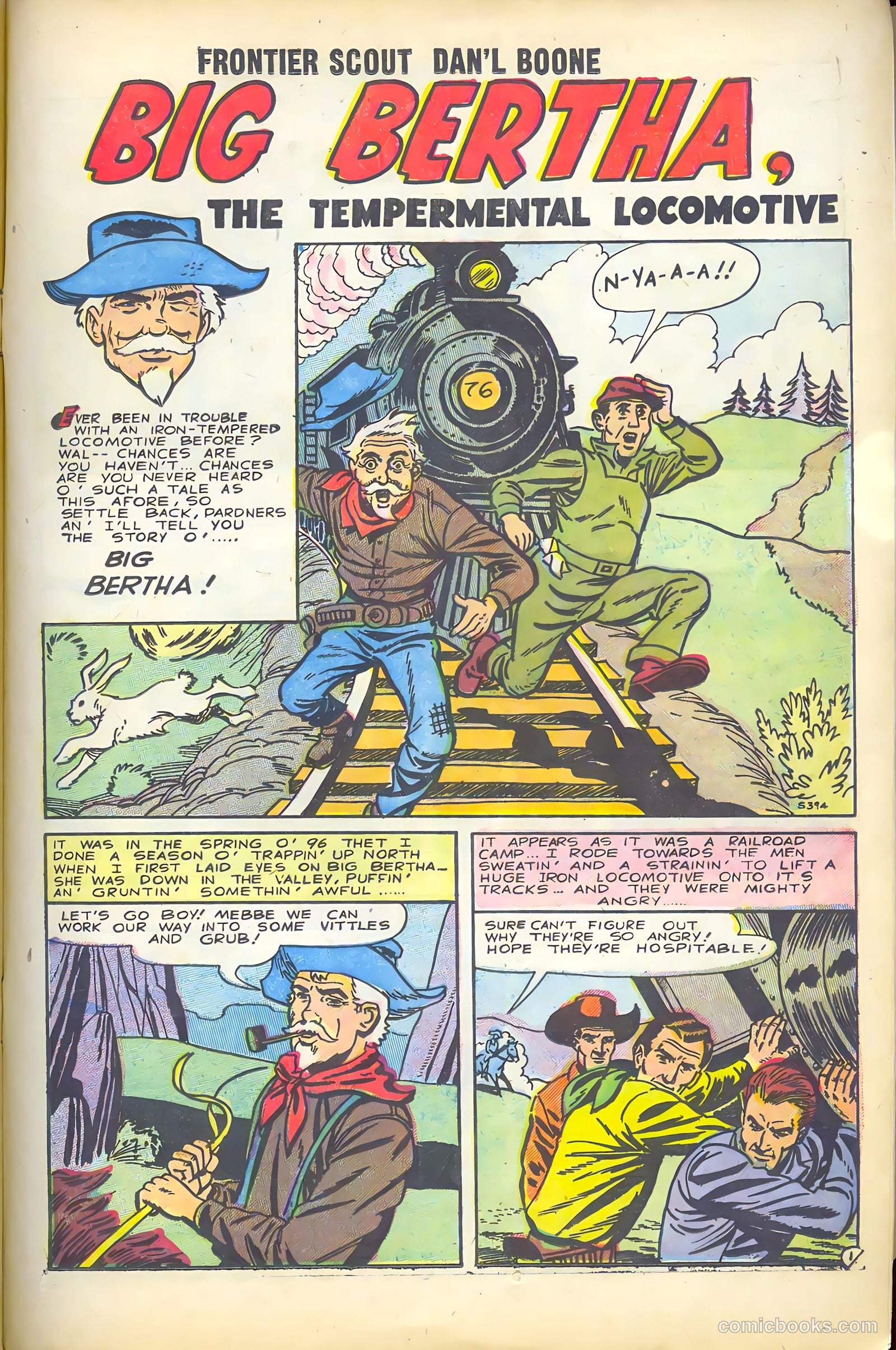 Frontier Scout, Dan'l Boone #11 (1956, Charlton) — page 25 of 36