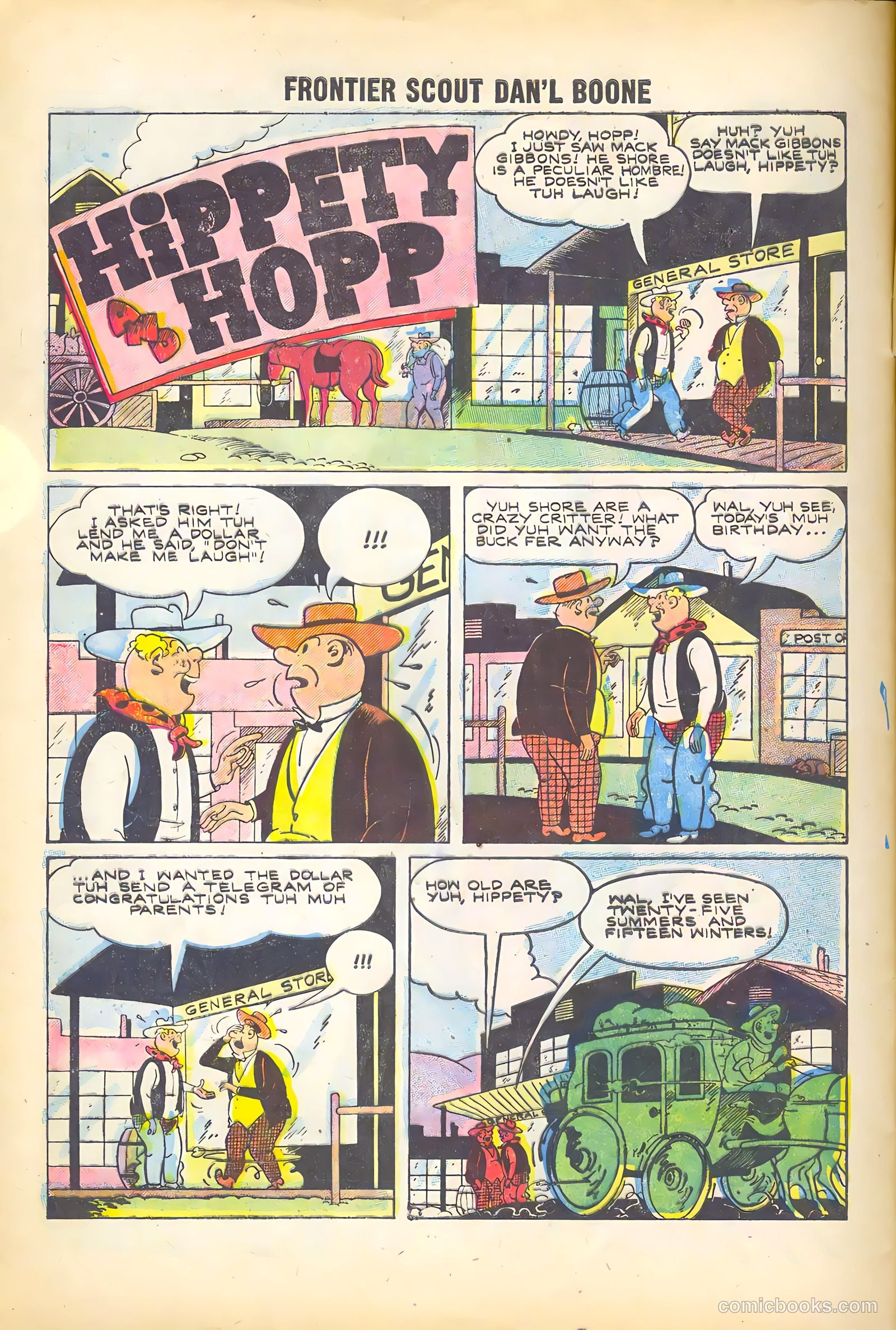 Frontier Scout, Dan'l Boone #11 (1956, Charlton) — page 32 of 36