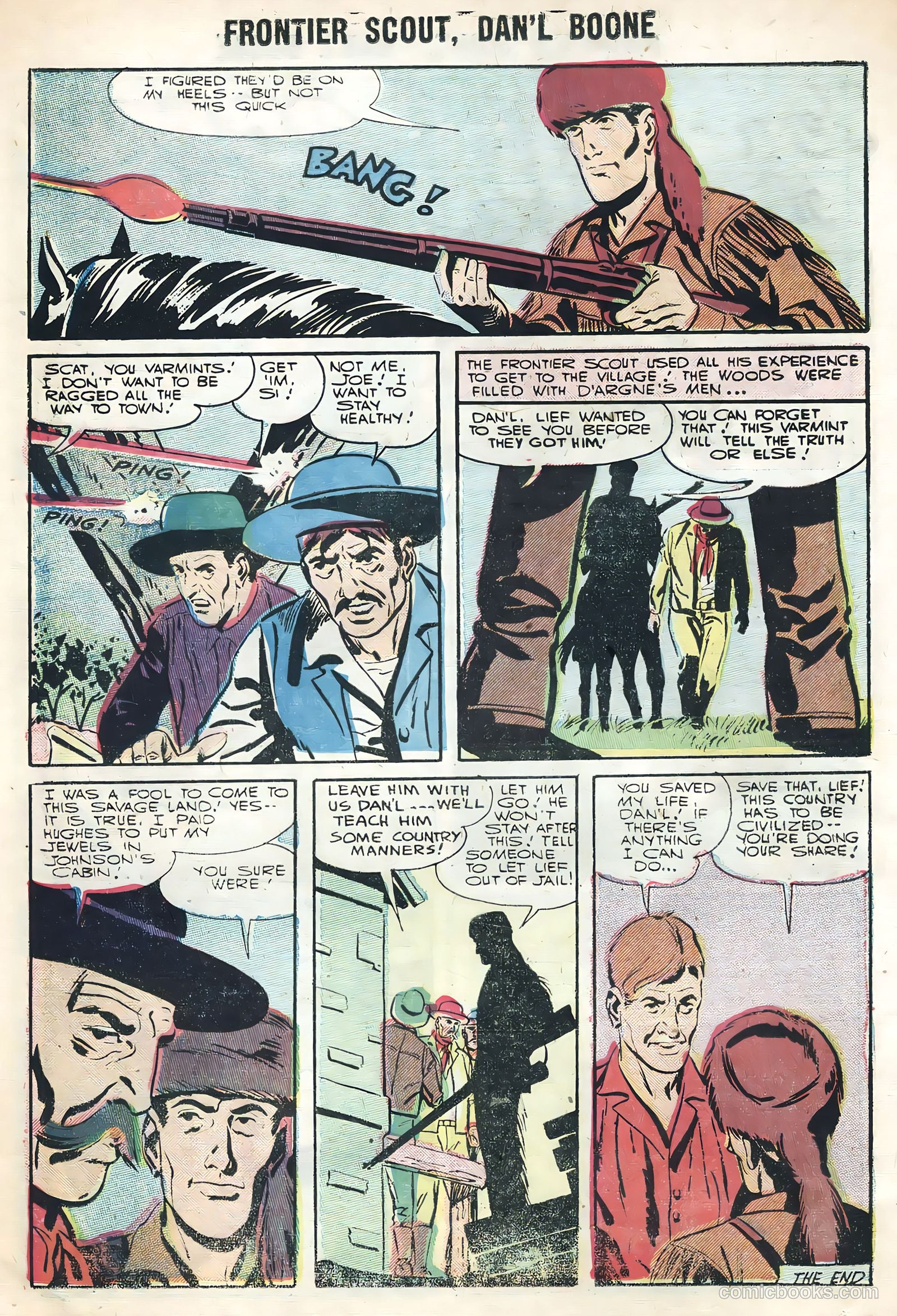 Frontier Scout, Dan'l Boone #12 (1956, Charlton) — page 26 of 36