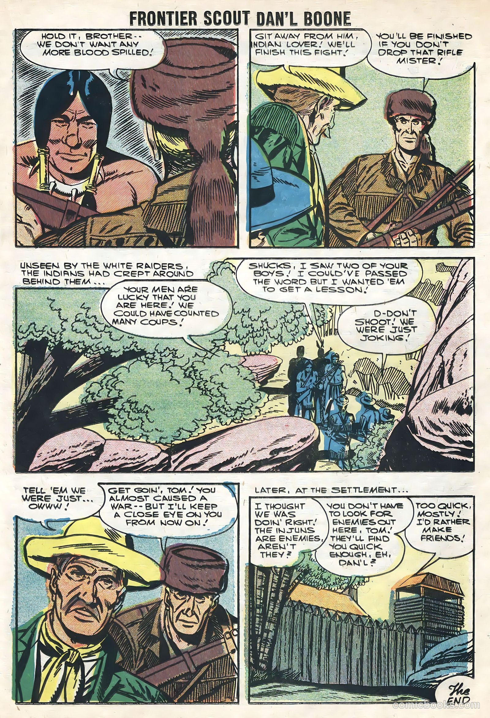 Frontier Scout, Dan'l Boone #13 (1956, Charlton) — page 17 of 36