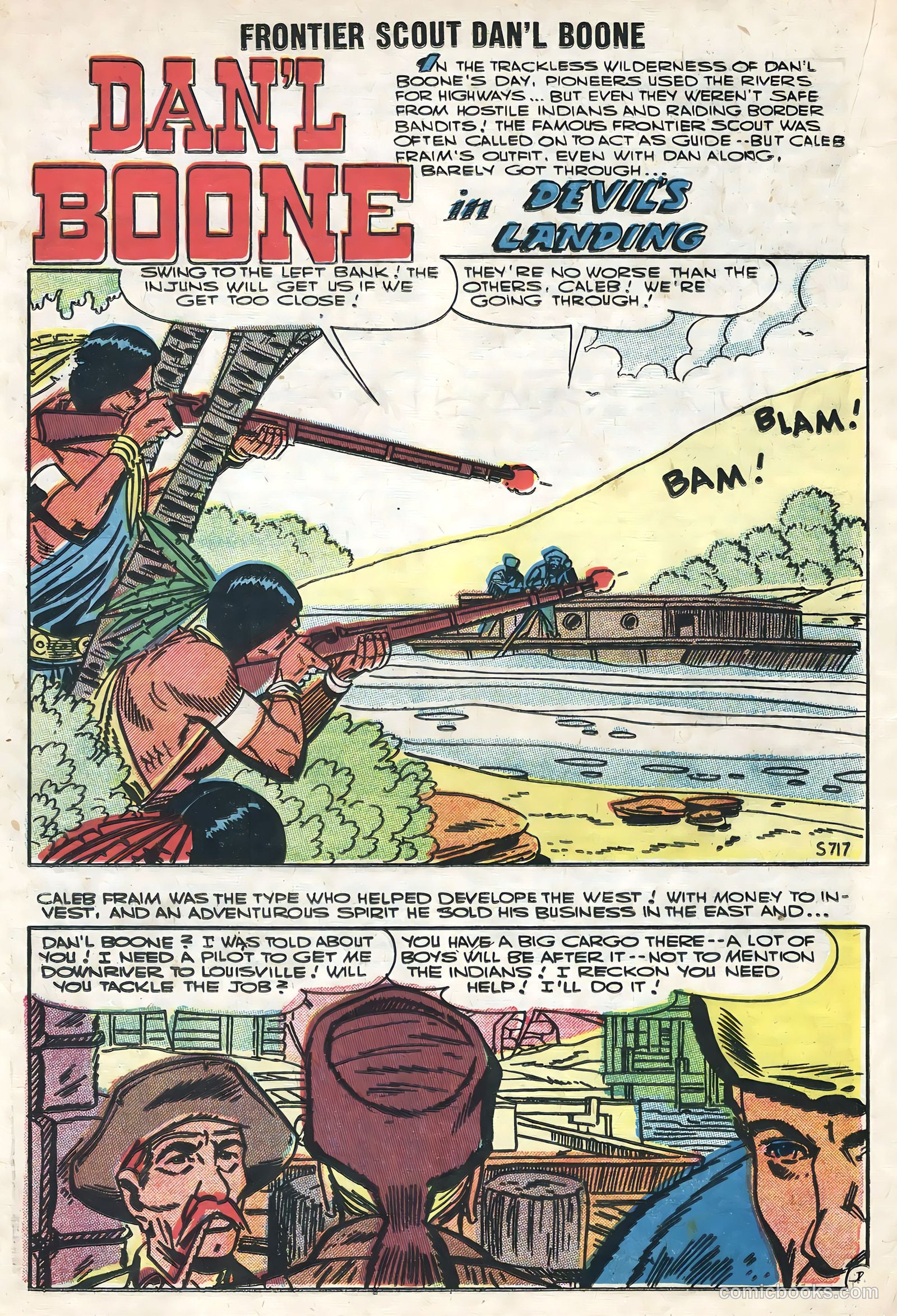 Frontier Scout, Dan'l Boone #13 (1956, Charlton) — page 20 of 36