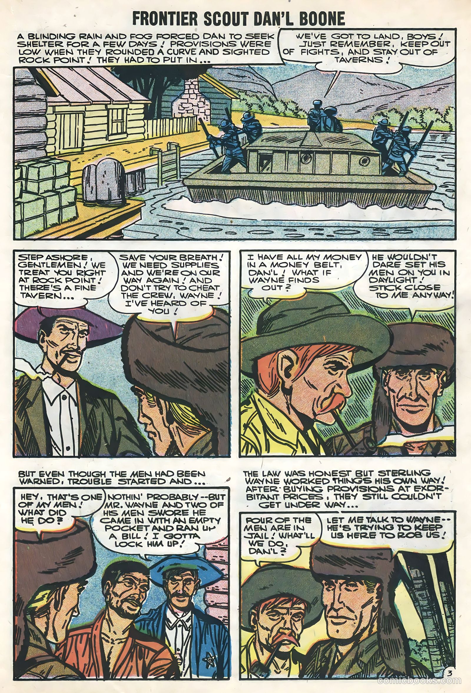 Frontier Scout, Dan'l Boone #13 (1956, Charlton) — page 23 of 36