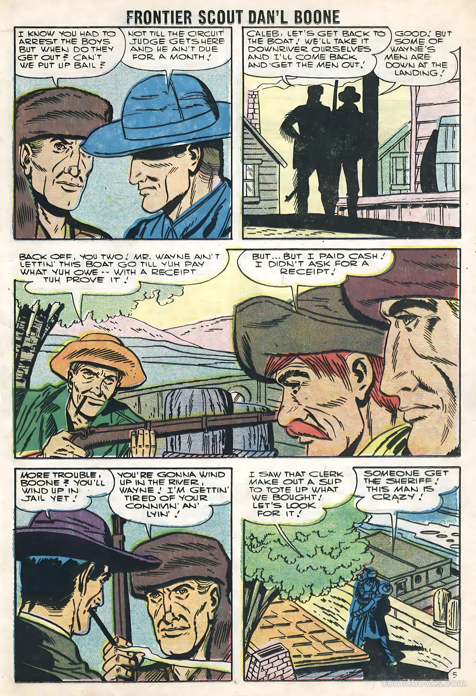 Frontier Scout, Dan'l Boone #13 (1956, Charlton) — page 25 of 36