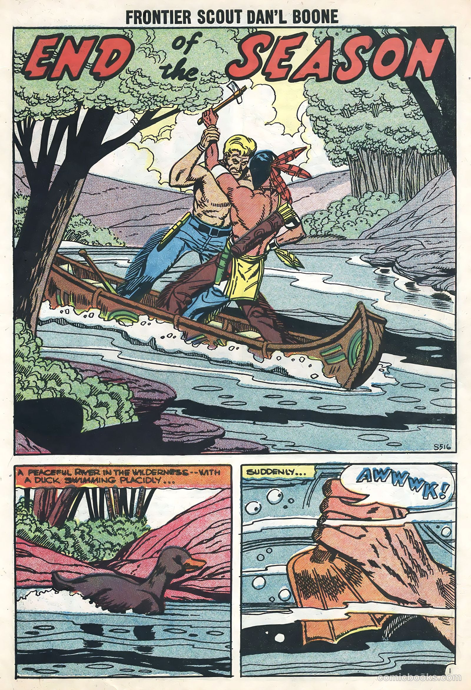 Frontier Scout, Dan'l Boone #13 (1956, Charlton) — page 27 of 36