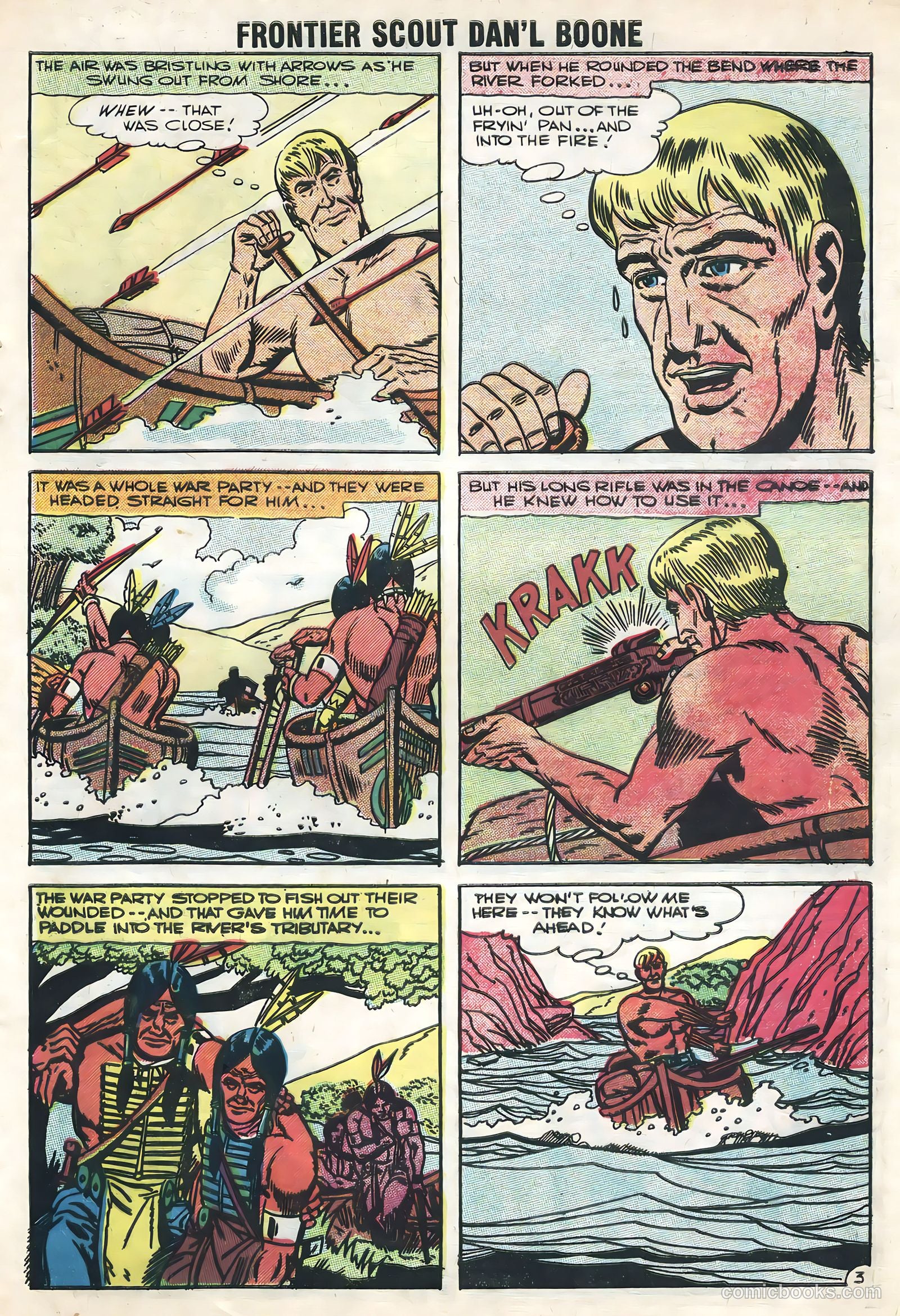 Frontier Scout, Dan'l Boone #13 (1956, Charlton) — page 29 of 36