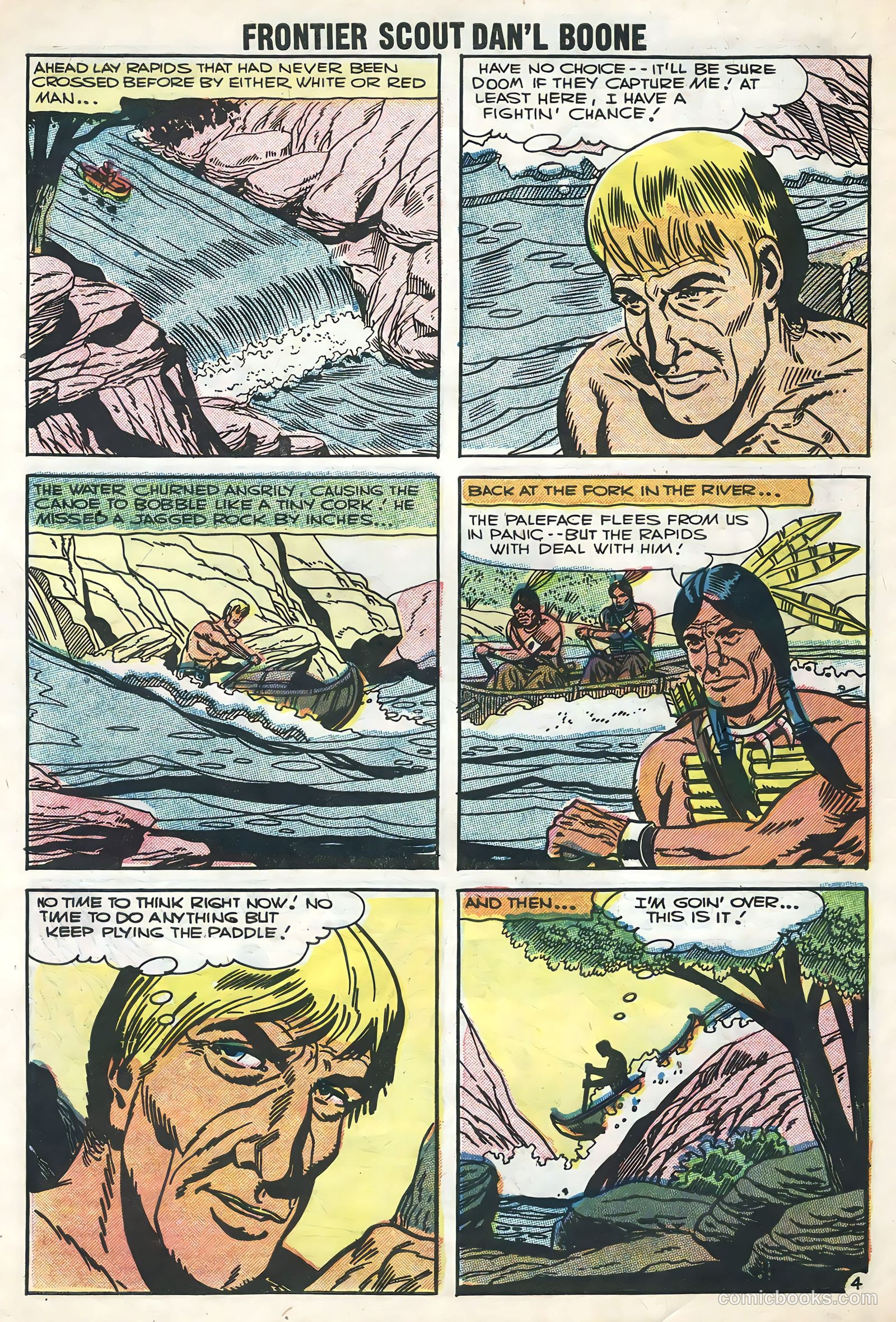 Frontier Scout, Dan'l Boone #13 (1956, Charlton) — page 30 of 36